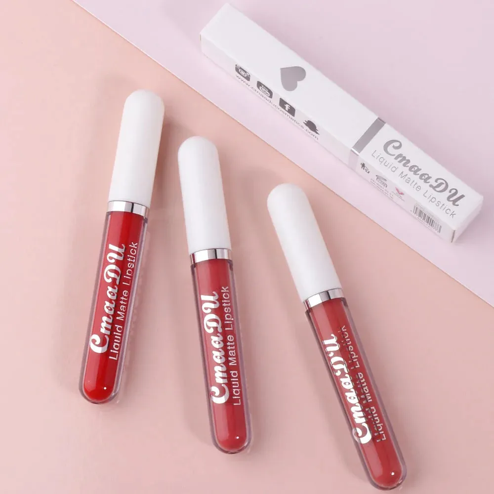 18-Color Waterproof Long-lasting Lip Gloss MK19072