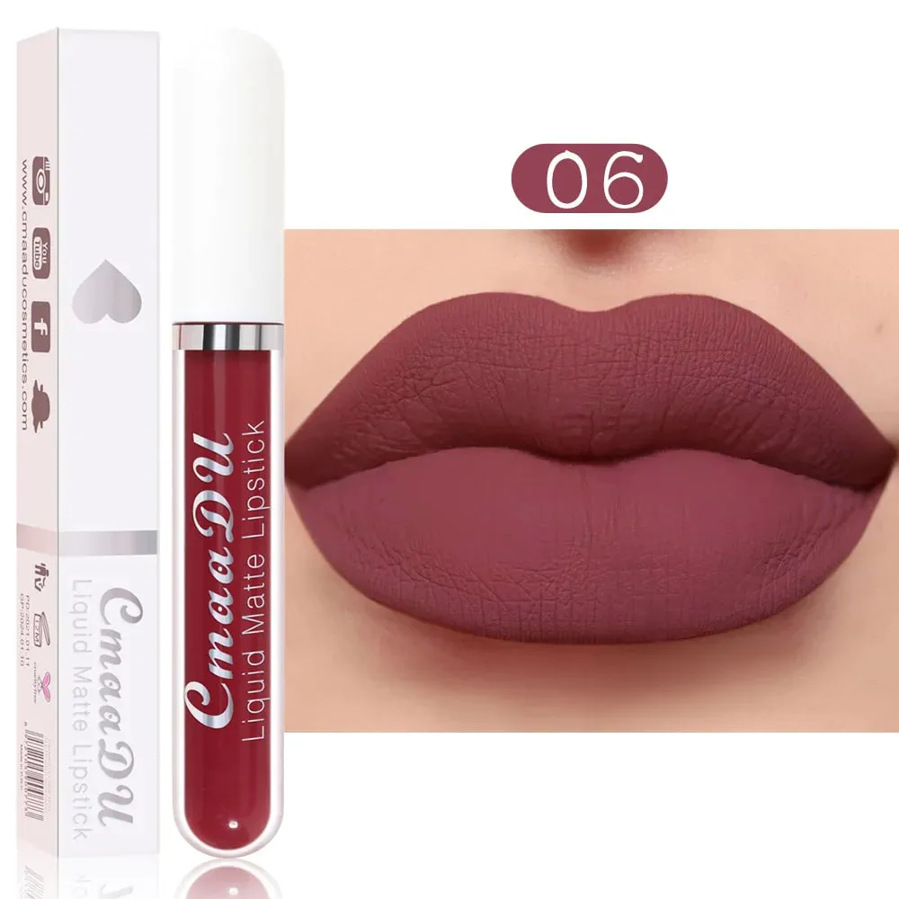 18-Color Waterproof Long-lasting Lip Gloss MK19072