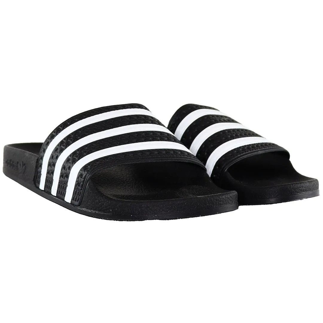 Adidas Adilette Mens Black Sliders