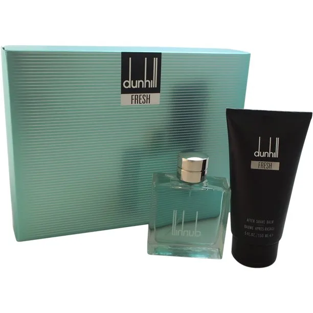 Alfred Dunhill Dunhill Fresh 3.4 Oz Edt Spray, 5.0 Oz After Shave Balm Set Men Perfume