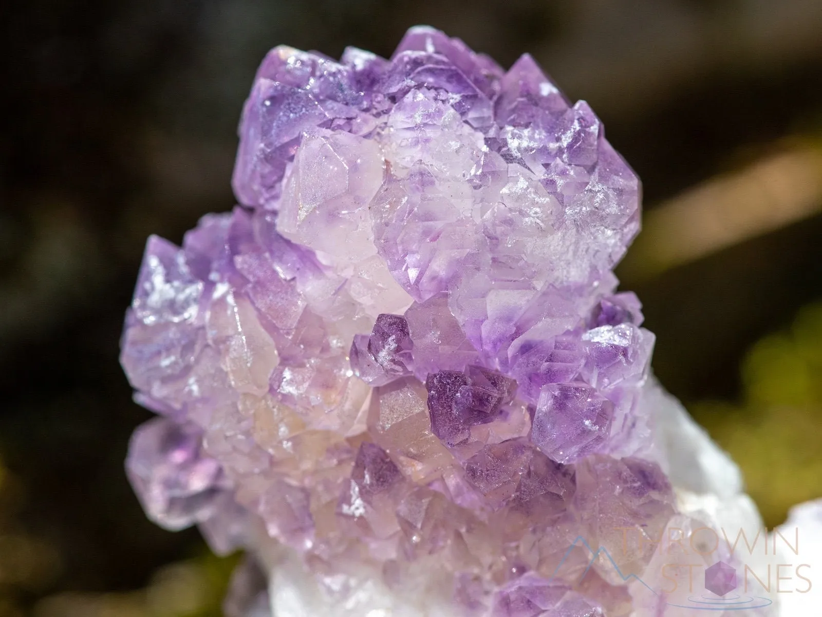 AMETHYST Raw Crystal Cluster - Birthstone, Unique Gift, Home Decor, Boho Decor, 39946