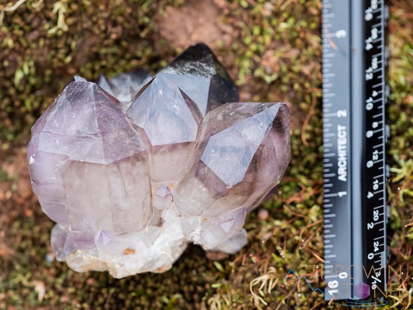 AMETHYST SMOKY QUARTZ Raw Crystal Cluster - Birthstone, Unique Gift, Home Decor, 39898