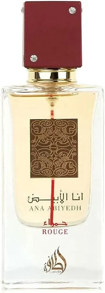 Ana Abiyedh Rouge EDP Perfume - 60ML(2.04 Oz) By Lattafa