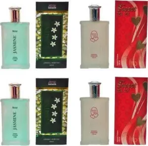 Aone Jasmine and Sweet YA YA Perfume 100ml (pack of 4, 400ml)