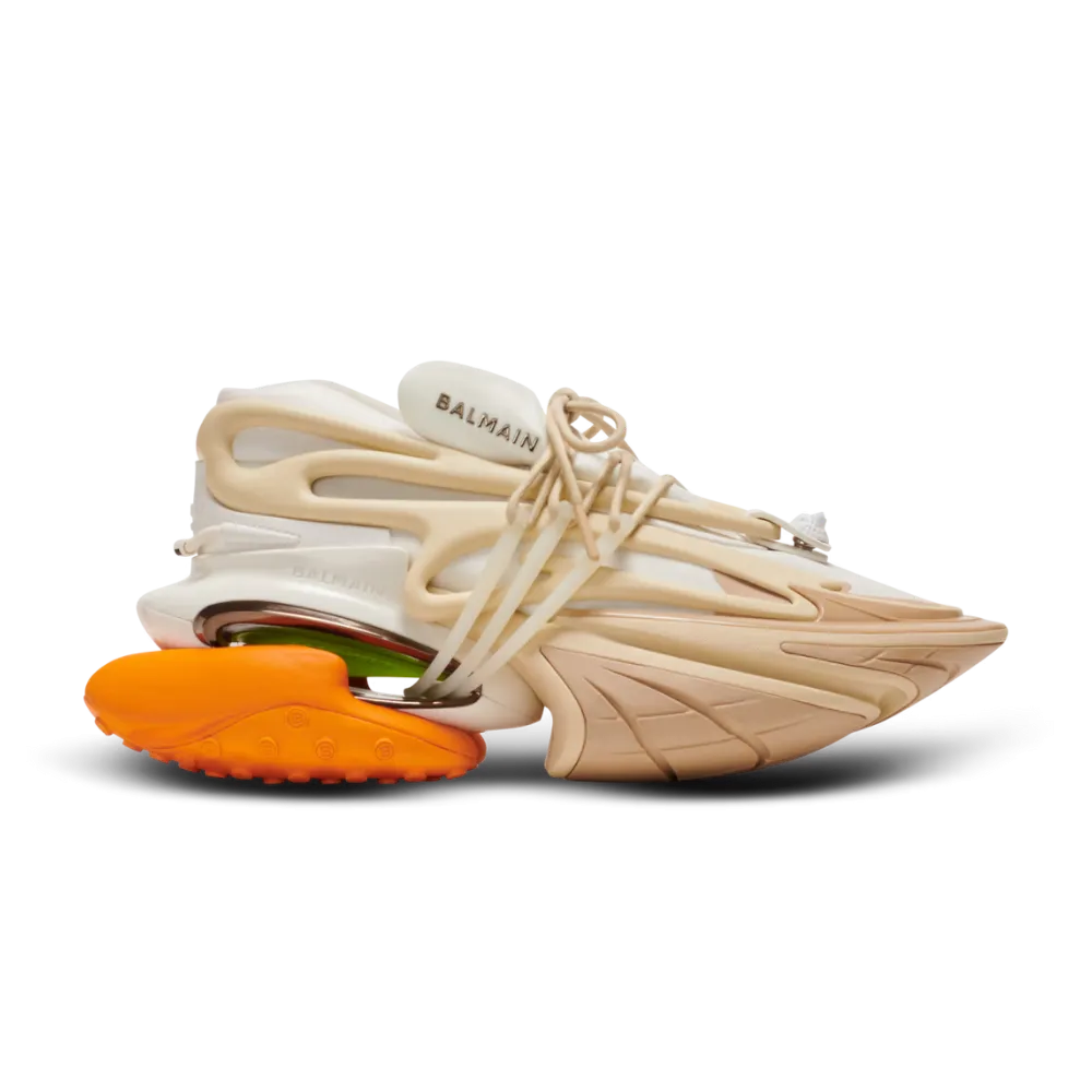 Balmain Unicorn Low-Top Orange