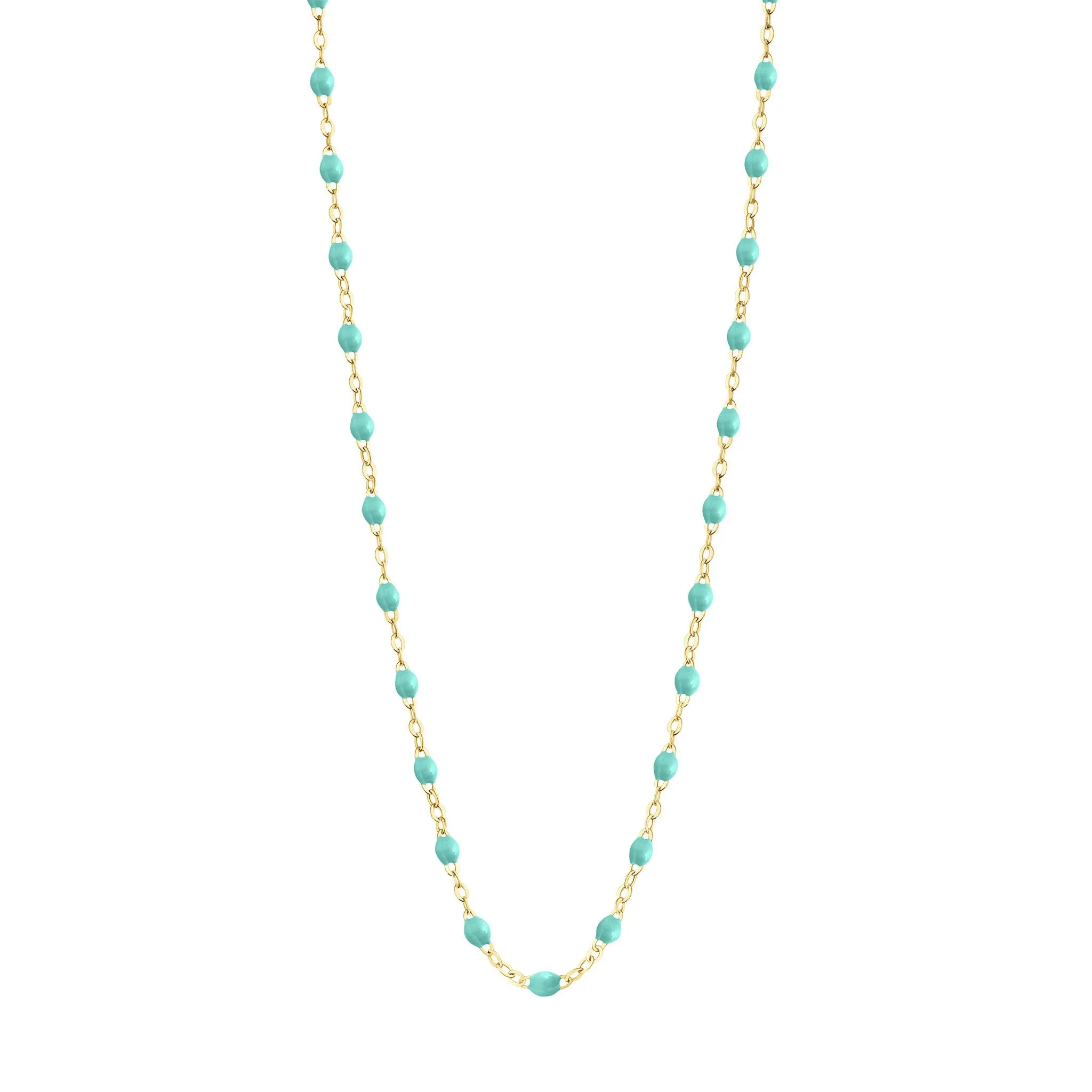 Classic Gigi Lagoon necklace, Yellow Gold, 19.7"