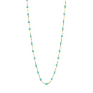 Classic Gigi Lagoon necklace, Yellow Gold, 19.7"