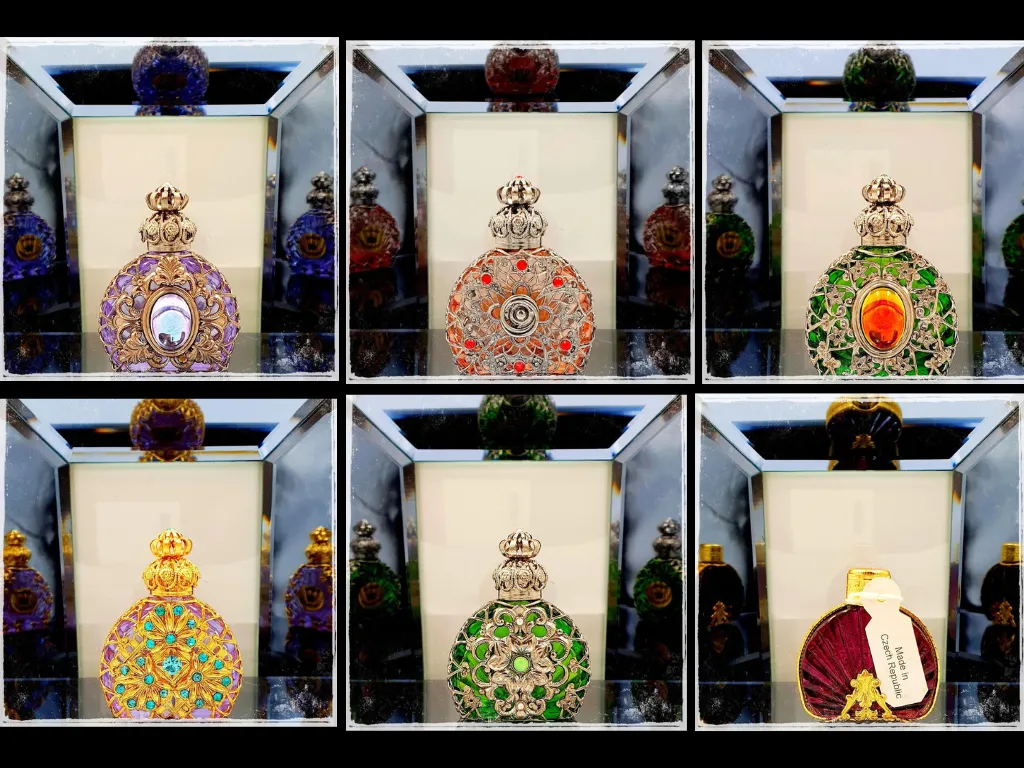 Czech Perfume Bottles