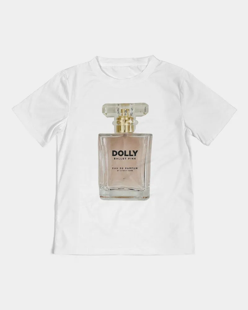 DOLLY PERFUME BOTTLE BALLET PINK Kids Tee