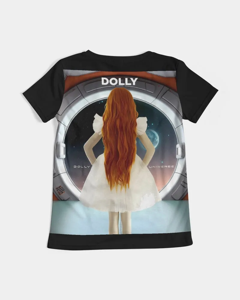 DOLLY UNIVERSE Women's V-Neck Tee