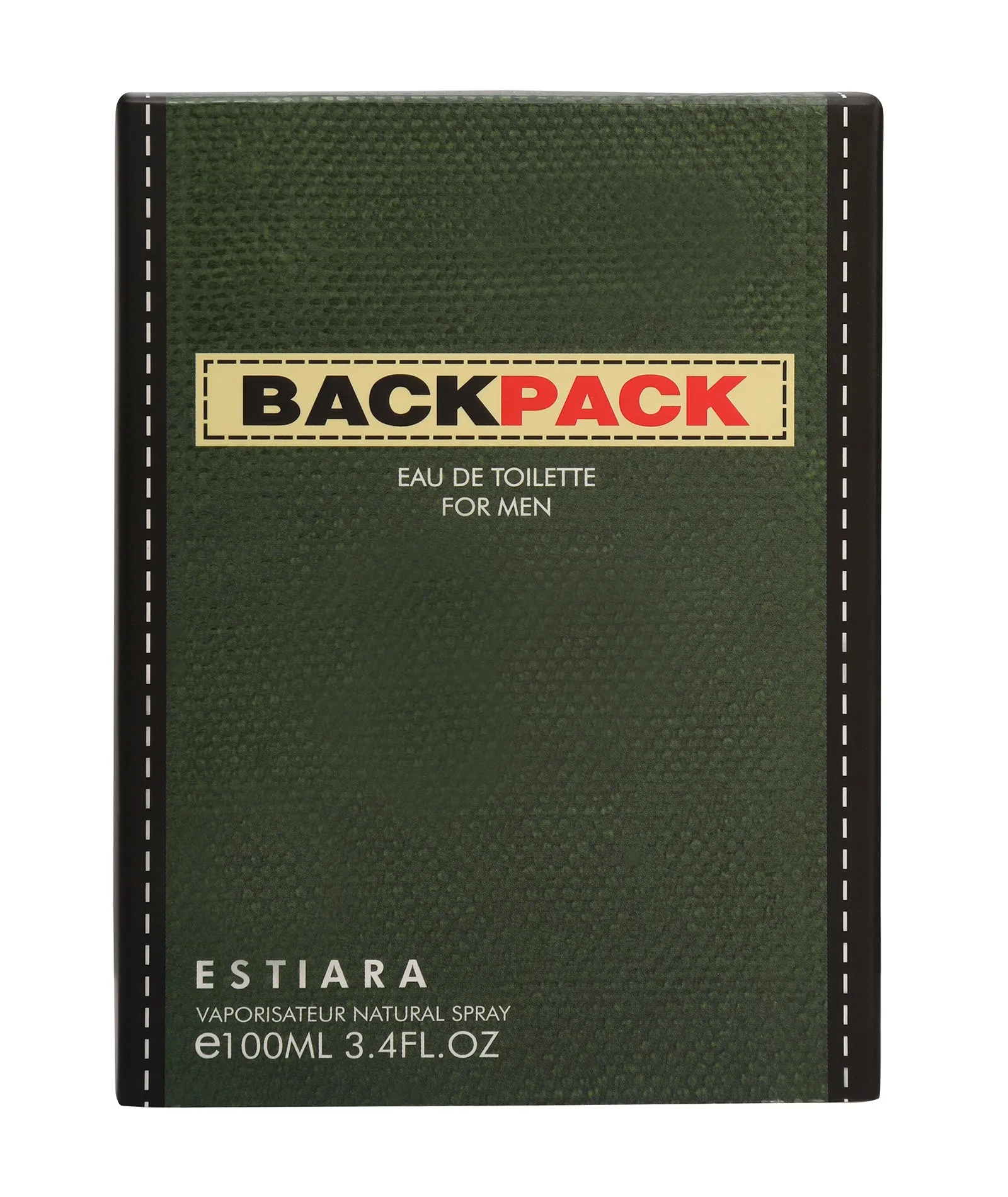 Estiara Backpack Green Eau De Toilette For Men 100ML