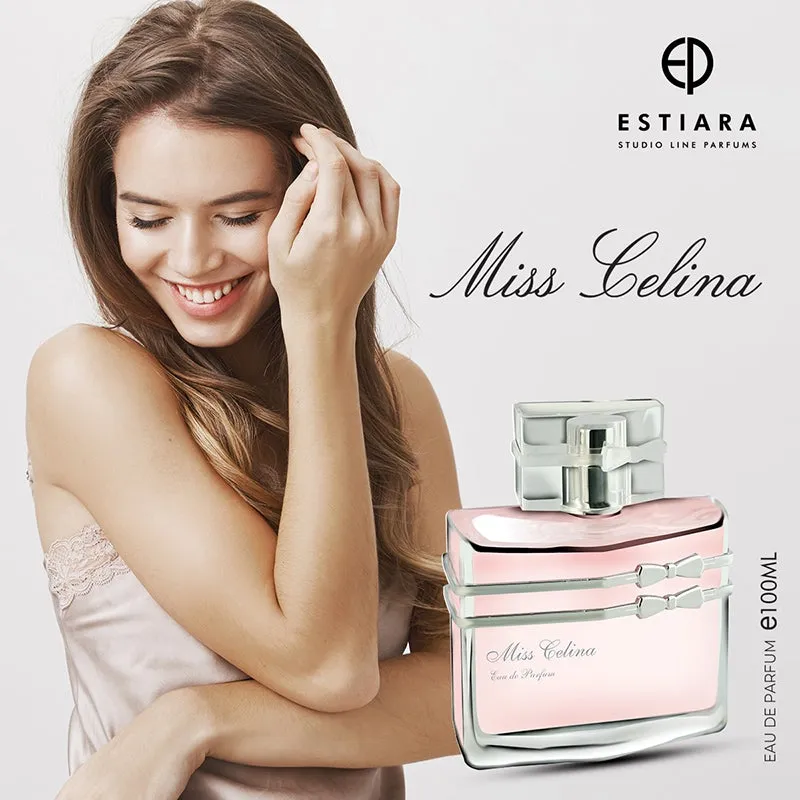 Estiara Miss Celina Eau De Parfum for Women, 100ml - Luxurious Scent