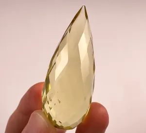 Faceted CITRINE Crystal - Crystal Carving, Birthstones, Gemstones, Unique Gift, Healing Crystals and Stones, 53652