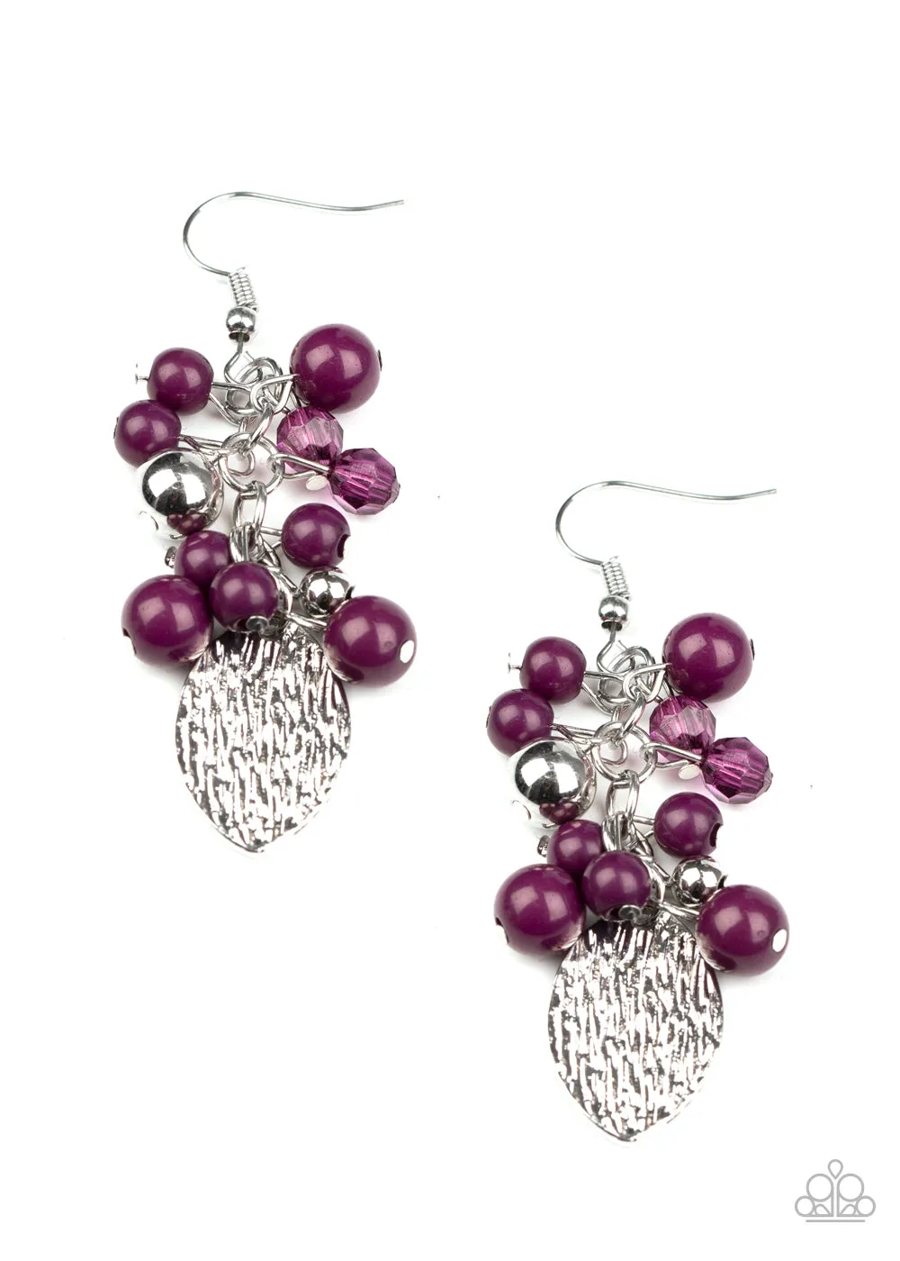 Fruity Finesse - Purple Earring