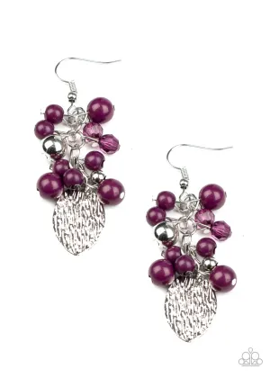 Fruity Finesse - Purple Earring