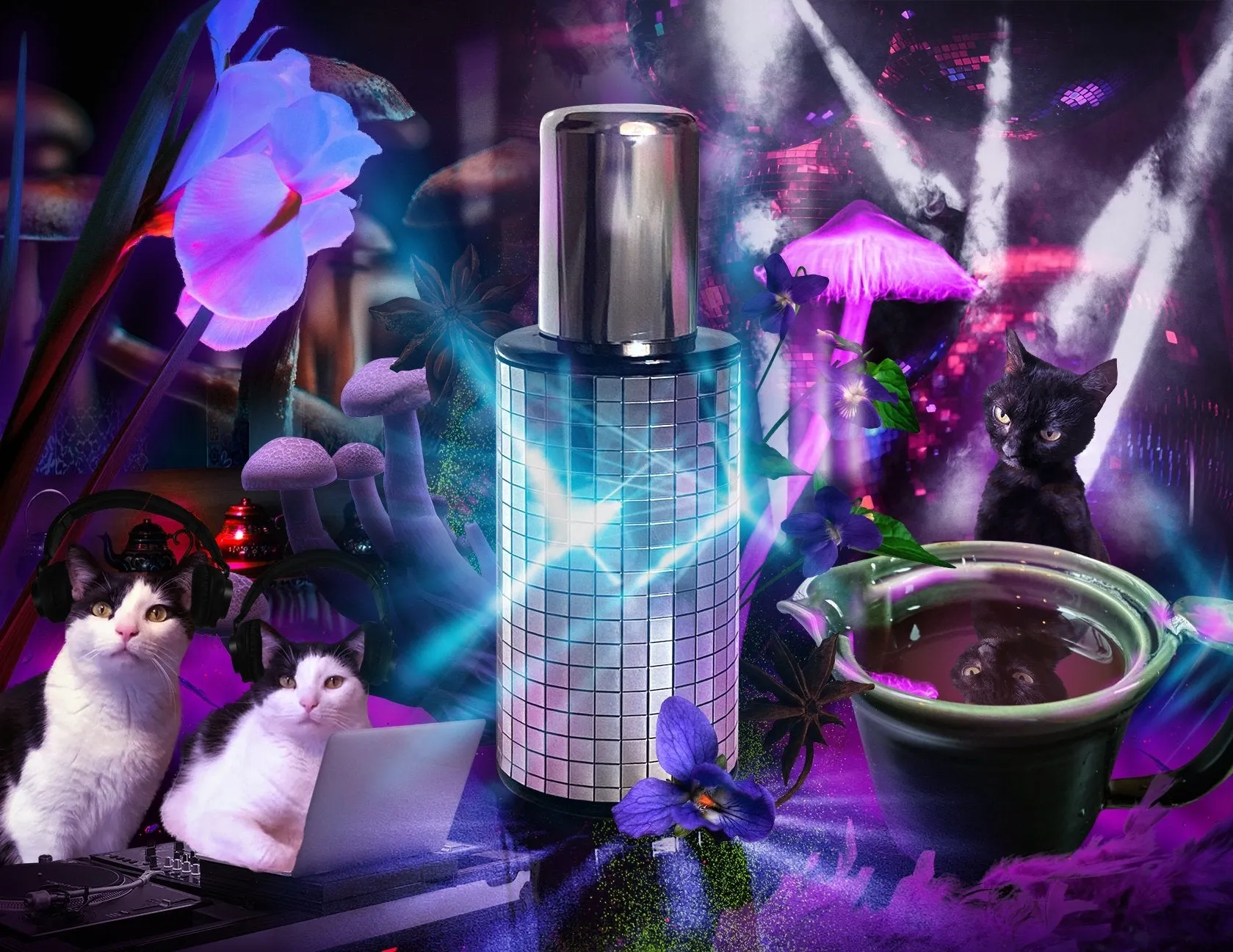 KiKi - Ultra Violet Liquid Music Perfume