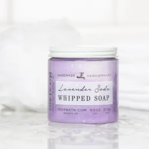 Lavender Soda Whipped Soap