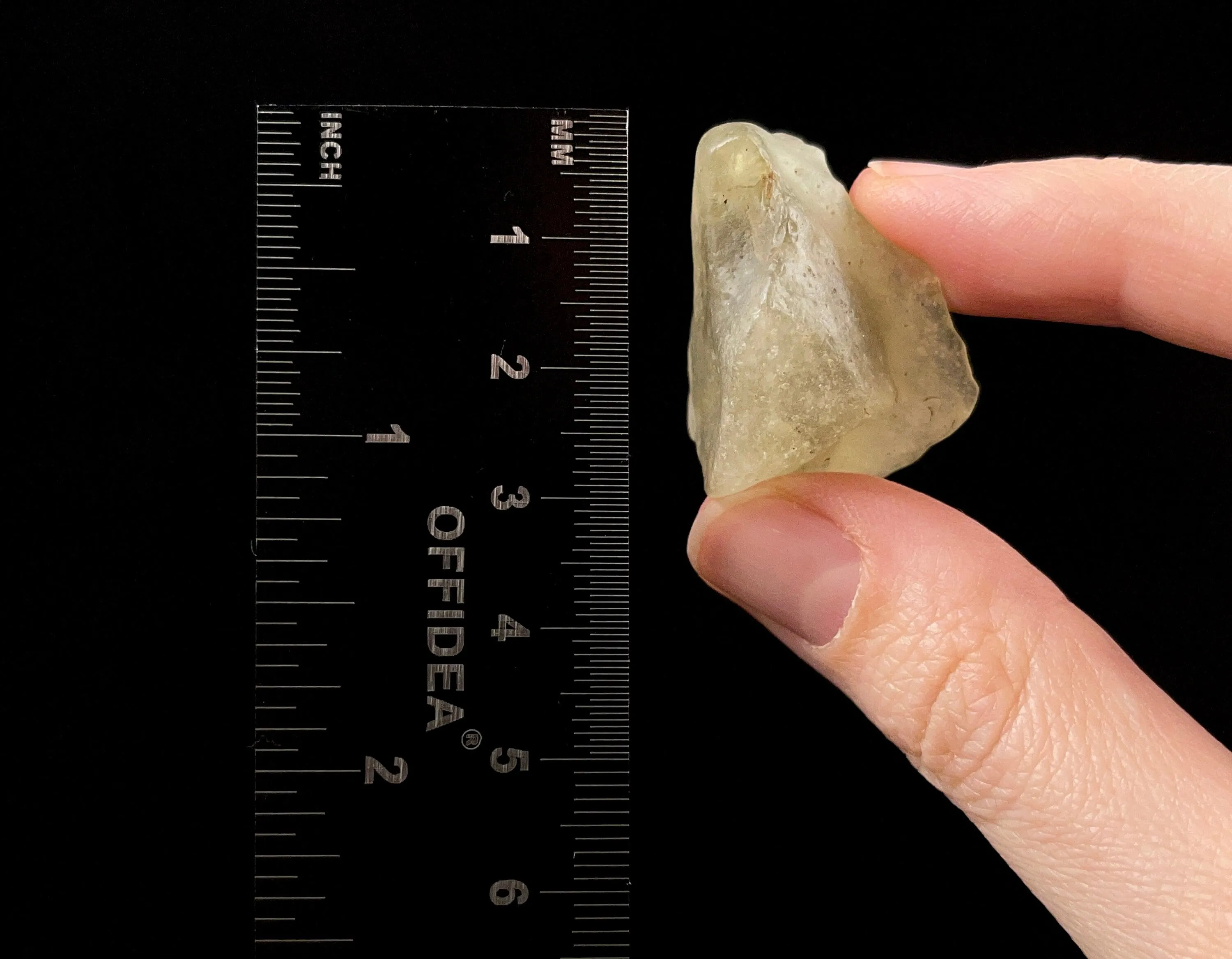 LIBYAN DESERT GLASS, Raw Crystal - Rare, B Grade - Raw Rocks and Minerals, Unique Gift, Home Decor, 52168