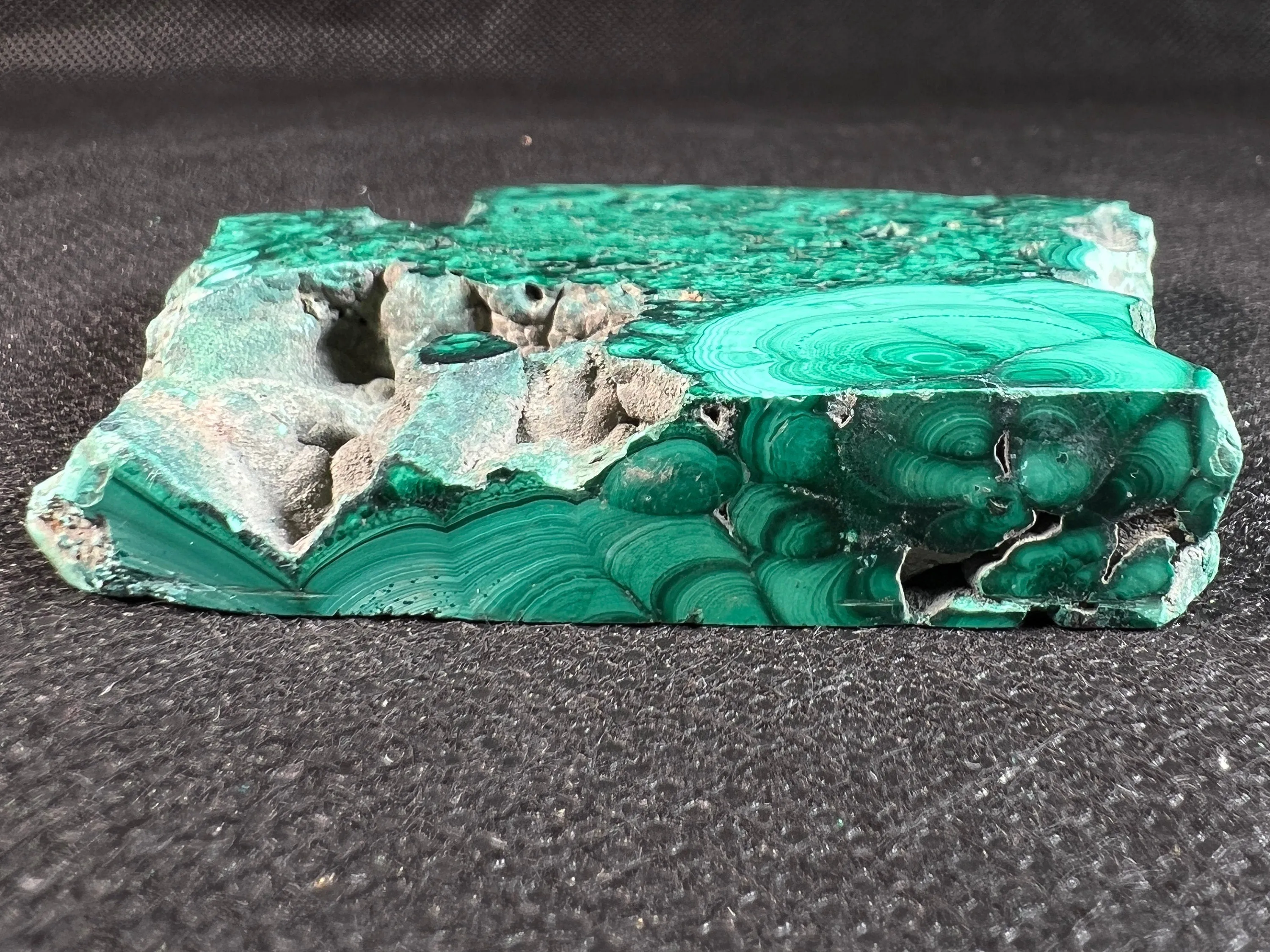 MALACHITE Crystal Slab - Green Malachite Stone, Jewelry Making, Unique Gift, Home Decor, 50406