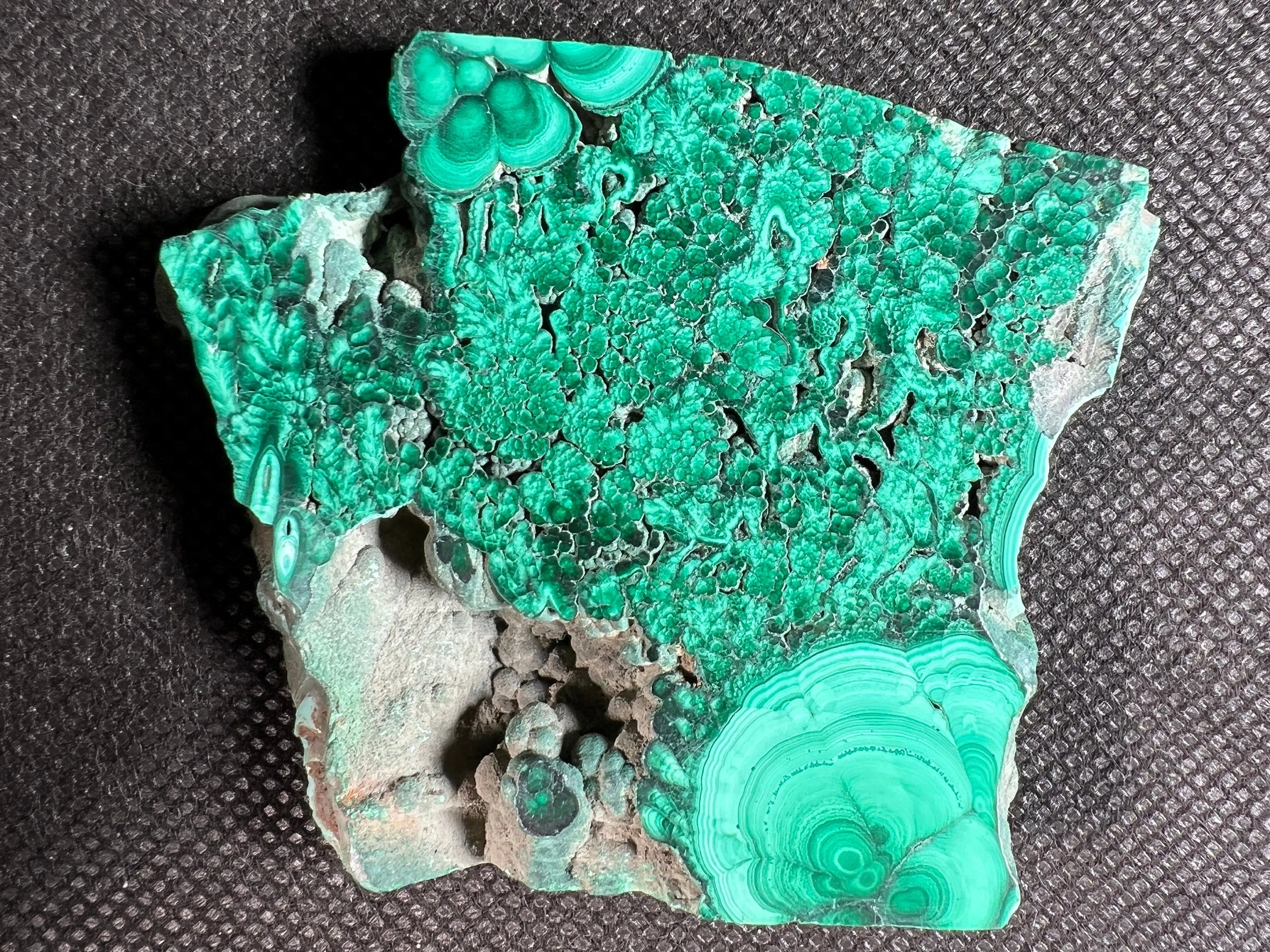 MALACHITE Crystal Slab - Green Malachite Stone, Jewelry Making, Unique Gift, Home Decor, 50406