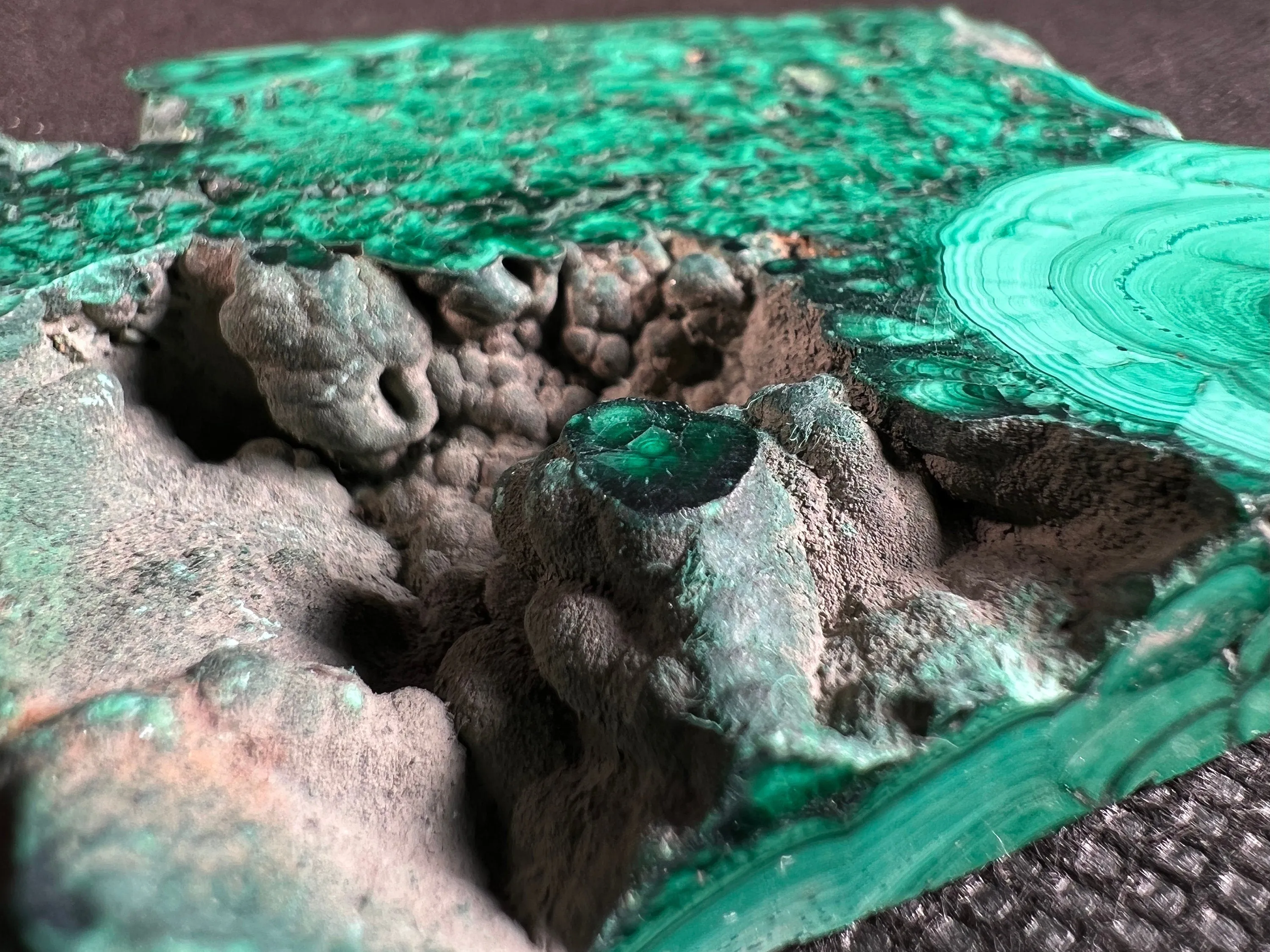 MALACHITE Crystal Slab - Green Malachite Stone, Jewelry Making, Unique Gift, Home Decor, 50406