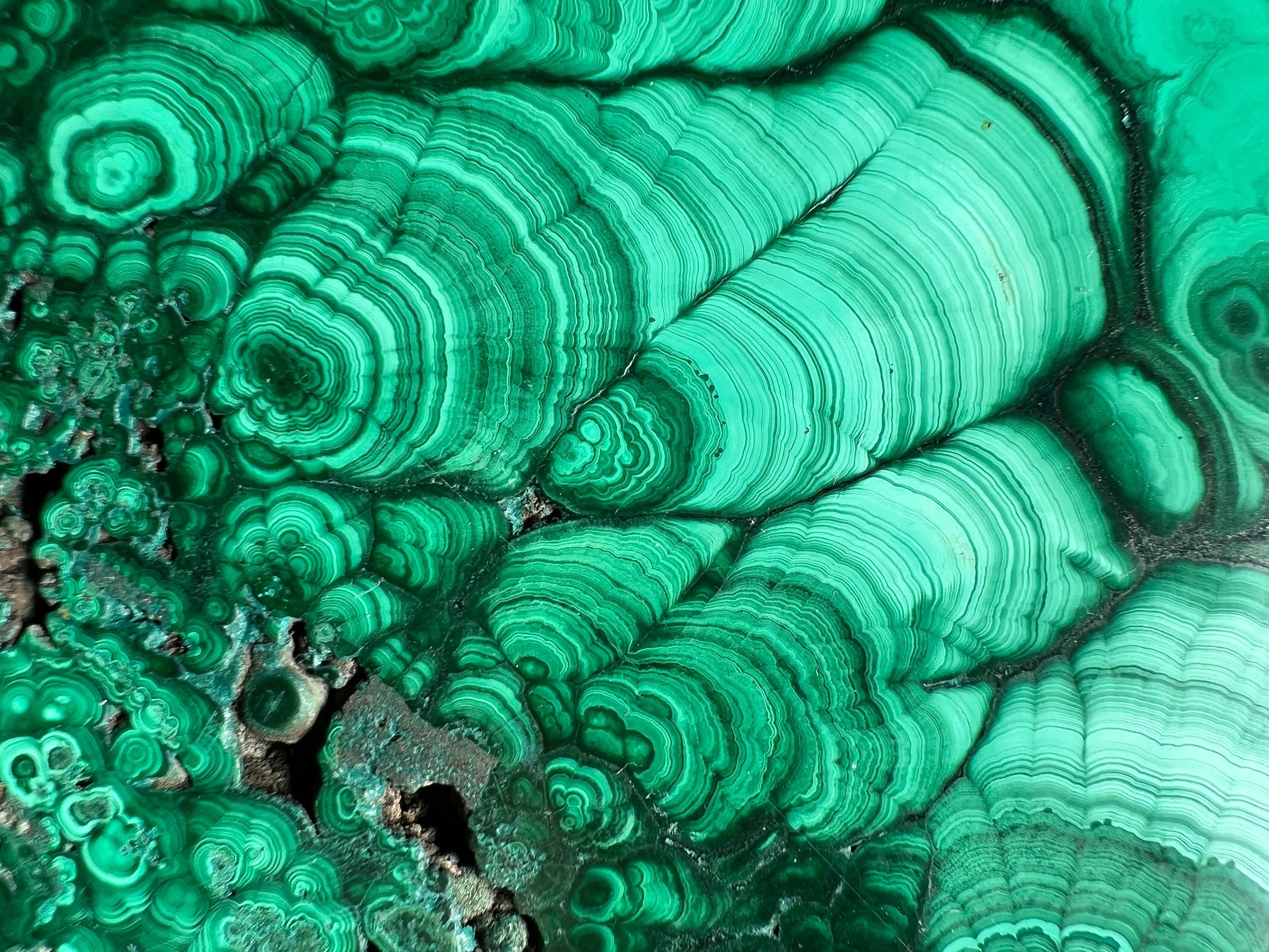 MALACHITE Crystal Slab - Green Malachite Stone, Jewelry Making, Unique Gift, Home Decor, 50431