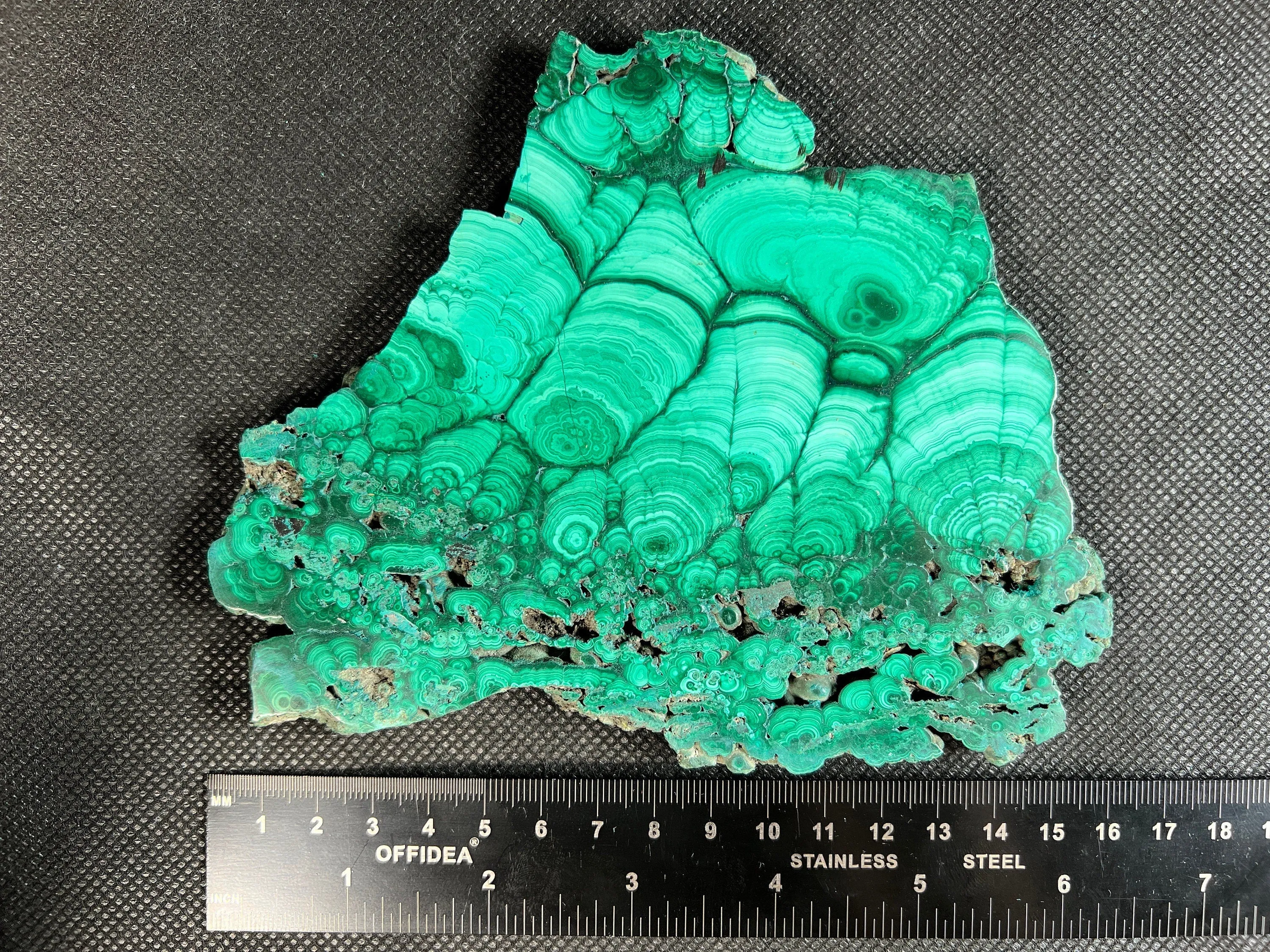 MALACHITE Crystal Slab - Green Malachite Stone, Jewelry Making, Unique Gift, Home Decor, 50431