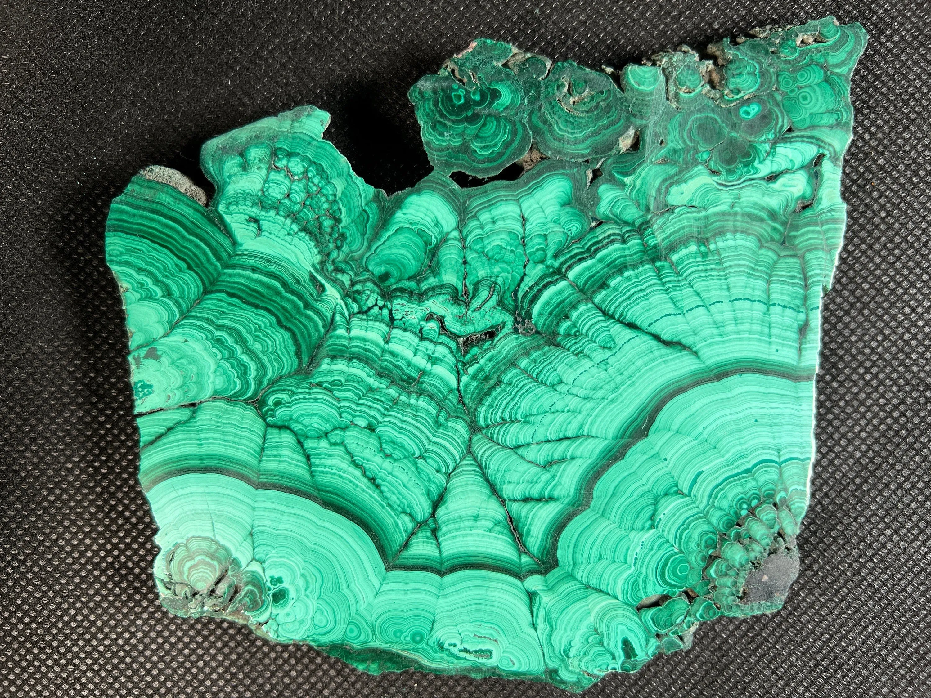 MALACHITE Crystal Slab - Green Malachite Stone, Jewelry Making, Unique Gift, Home Decor, 50434