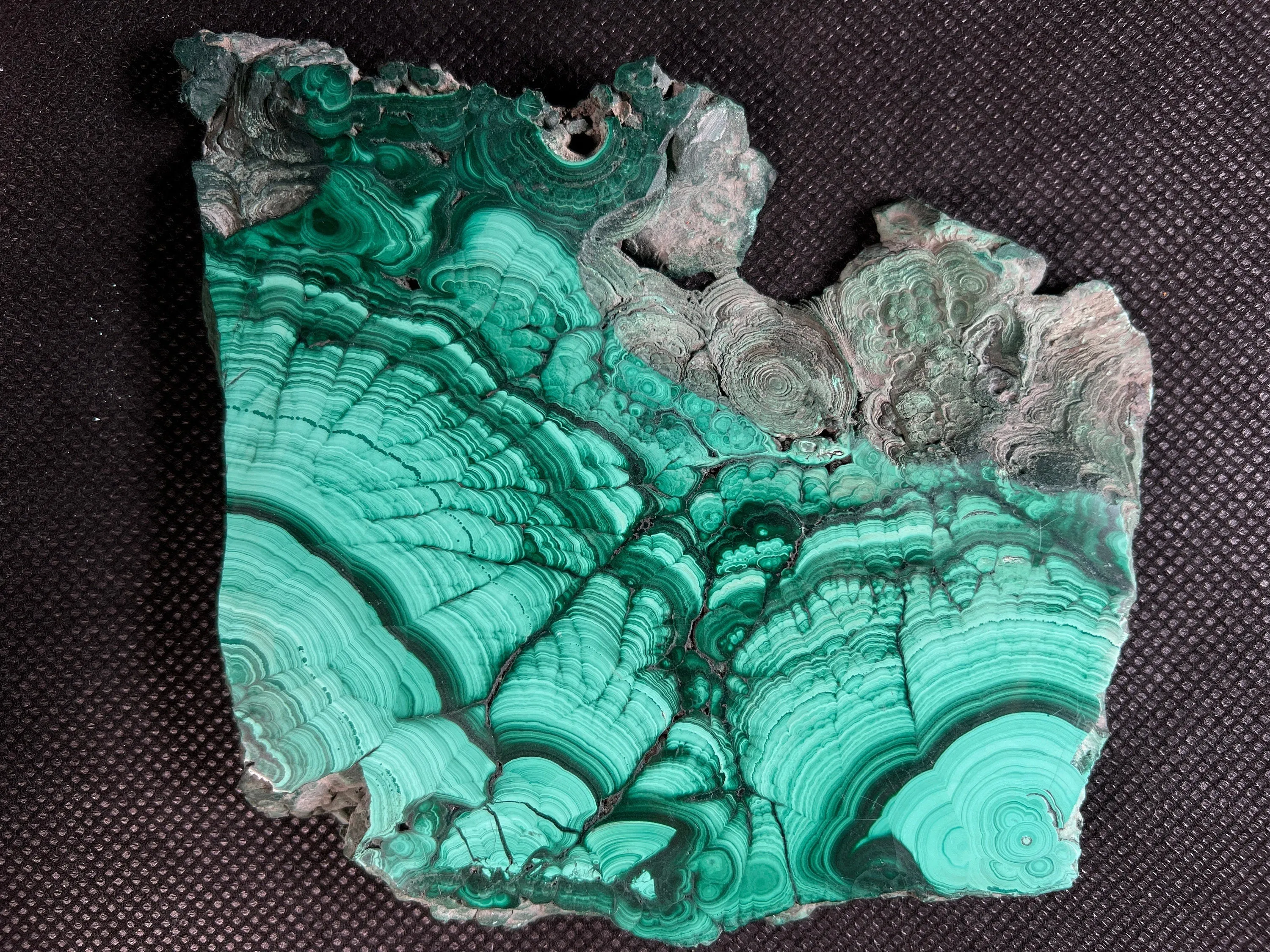 MALACHITE Crystal Slab - Green Malachite Stone, Jewelry Making, Unique Gift, Home Decor, 50434