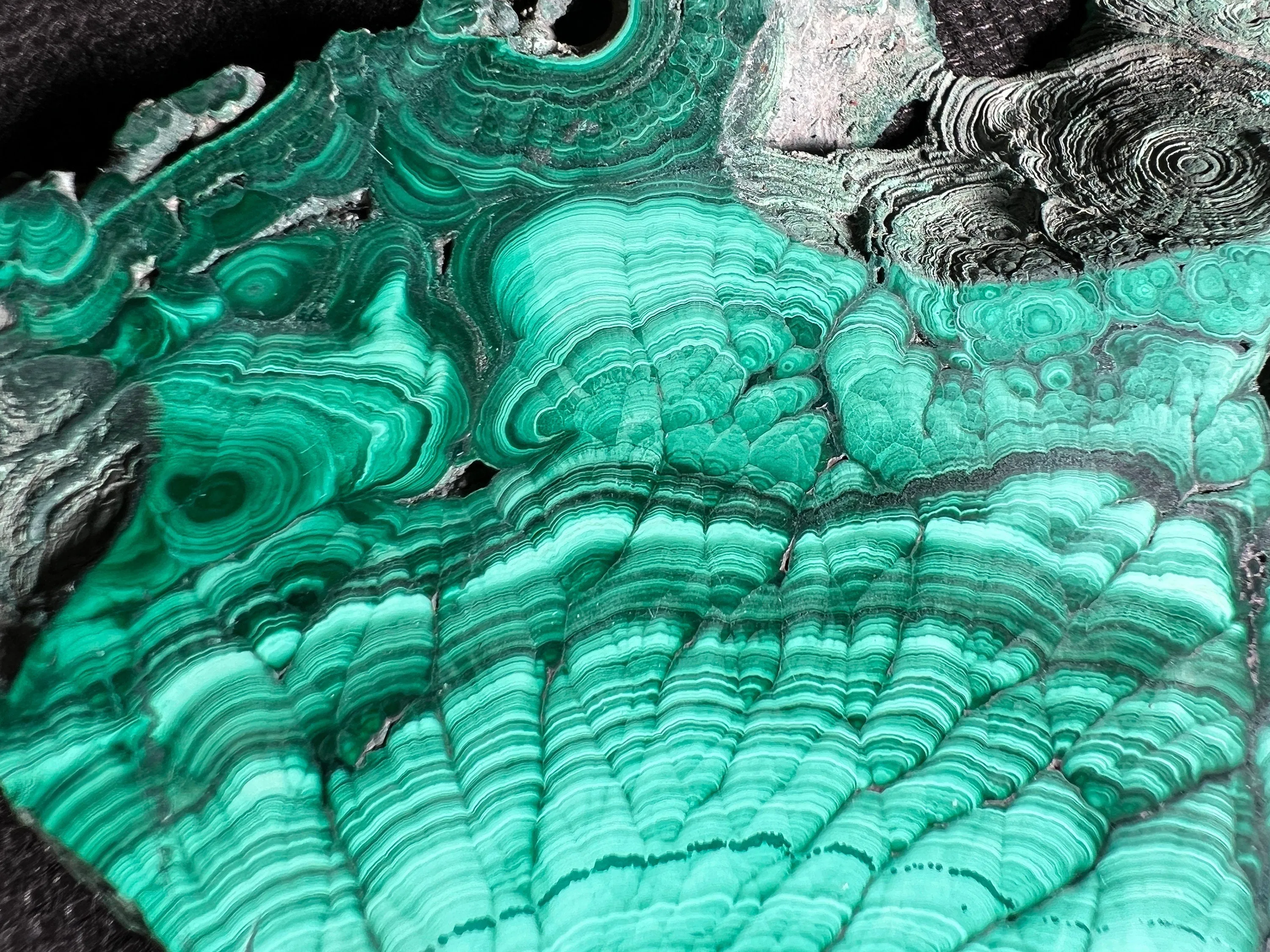 MALACHITE Crystal Slab - Green Malachite Stone, Jewelry Making, Unique Gift, Home Decor, 50434