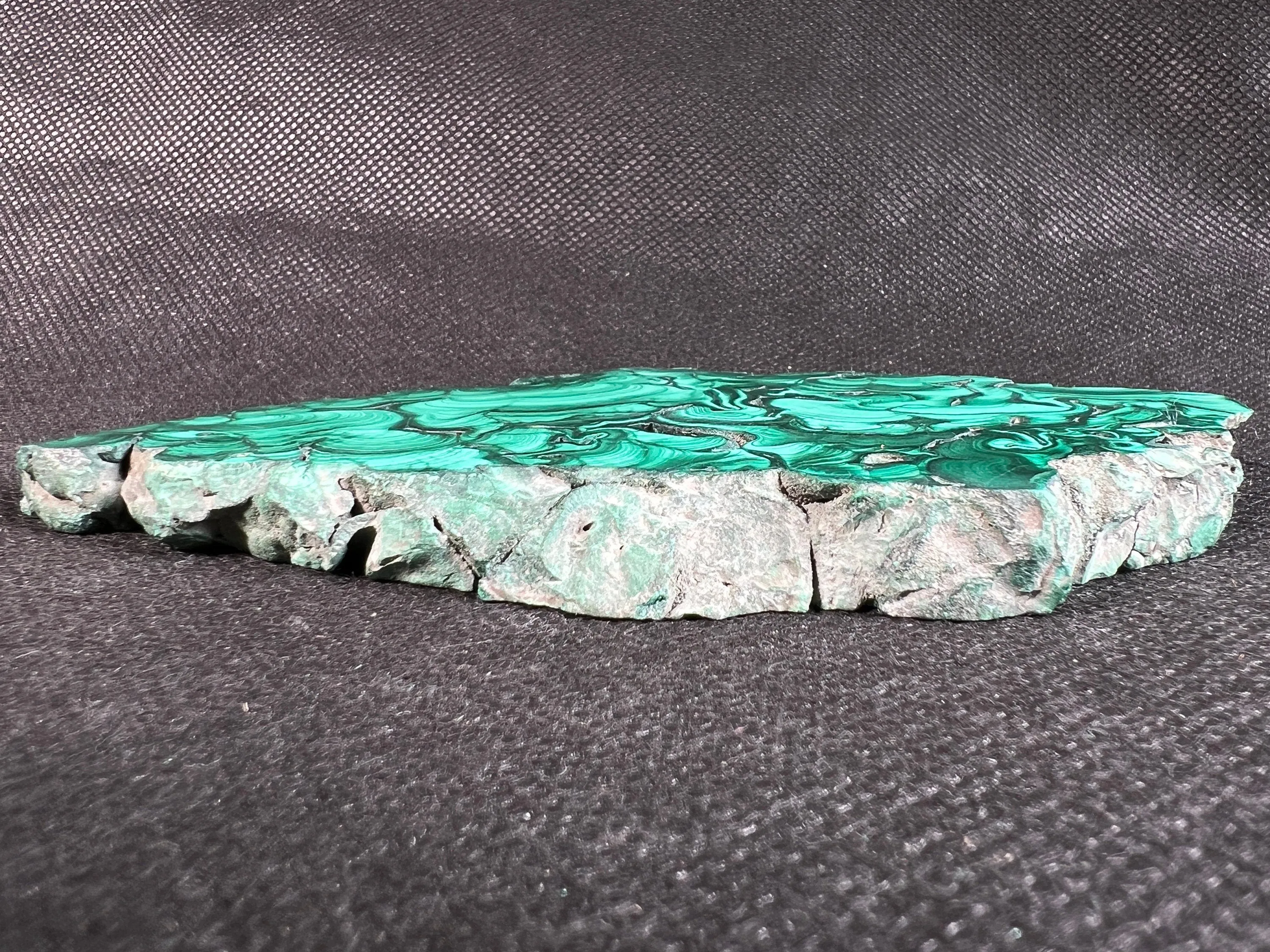 MALACHITE Crystal Slab - Green Malachite Stone, Jewelry Making, Unique Gift, Home Decor, 50437