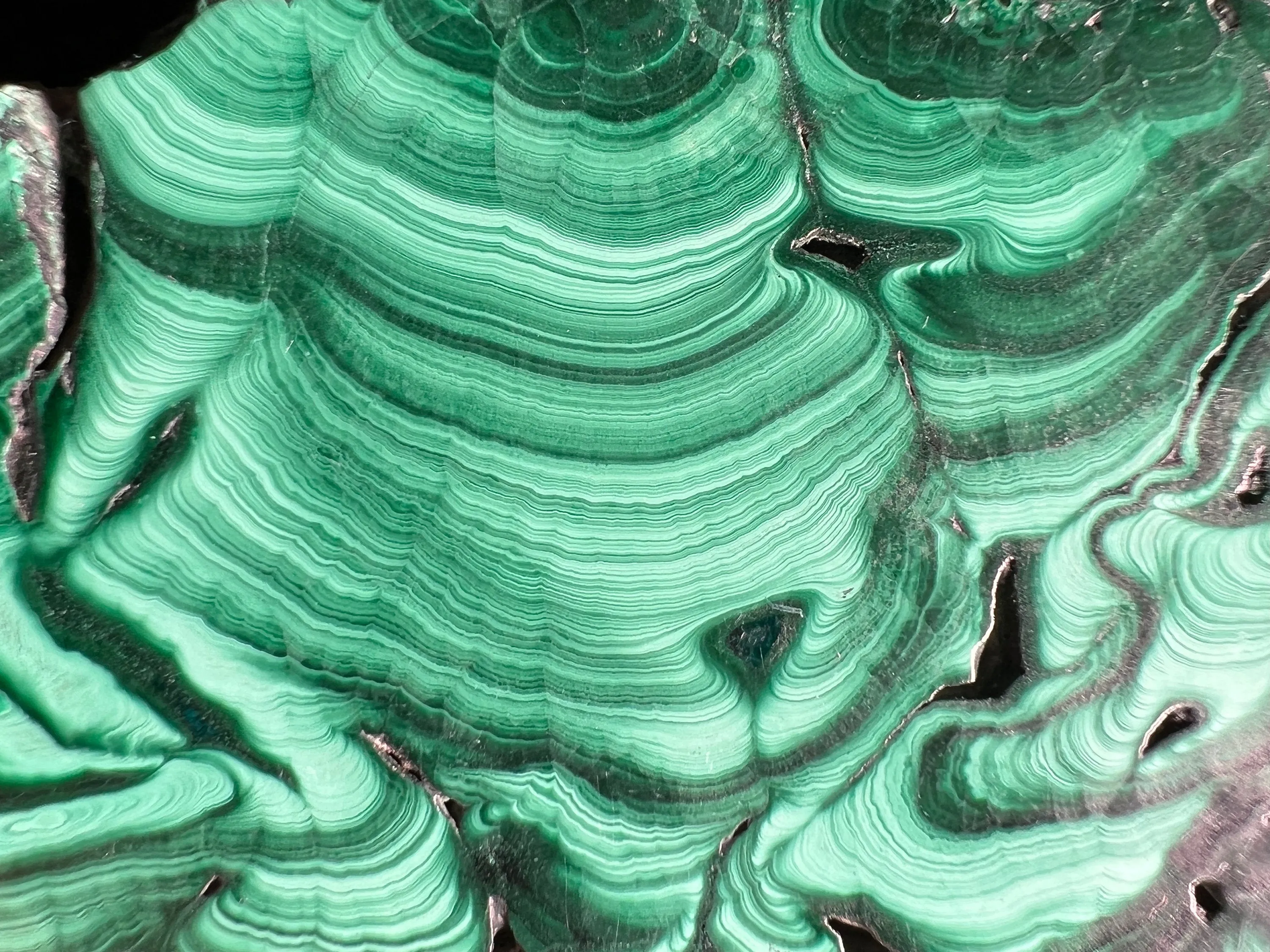 MALACHITE Crystal Slab - Green Malachite Stone, Jewelry Making, Unique Gift, Home Decor, 50437