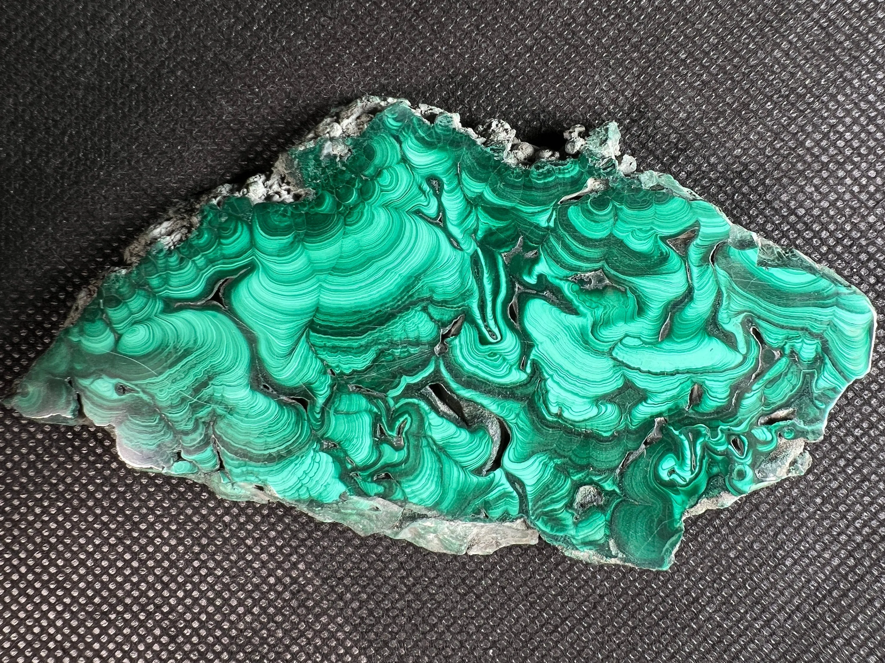 MALACHITE Crystal Slab - Green Malachite Stone, Jewelry Making, Unique Gift, Home Decor, 50437