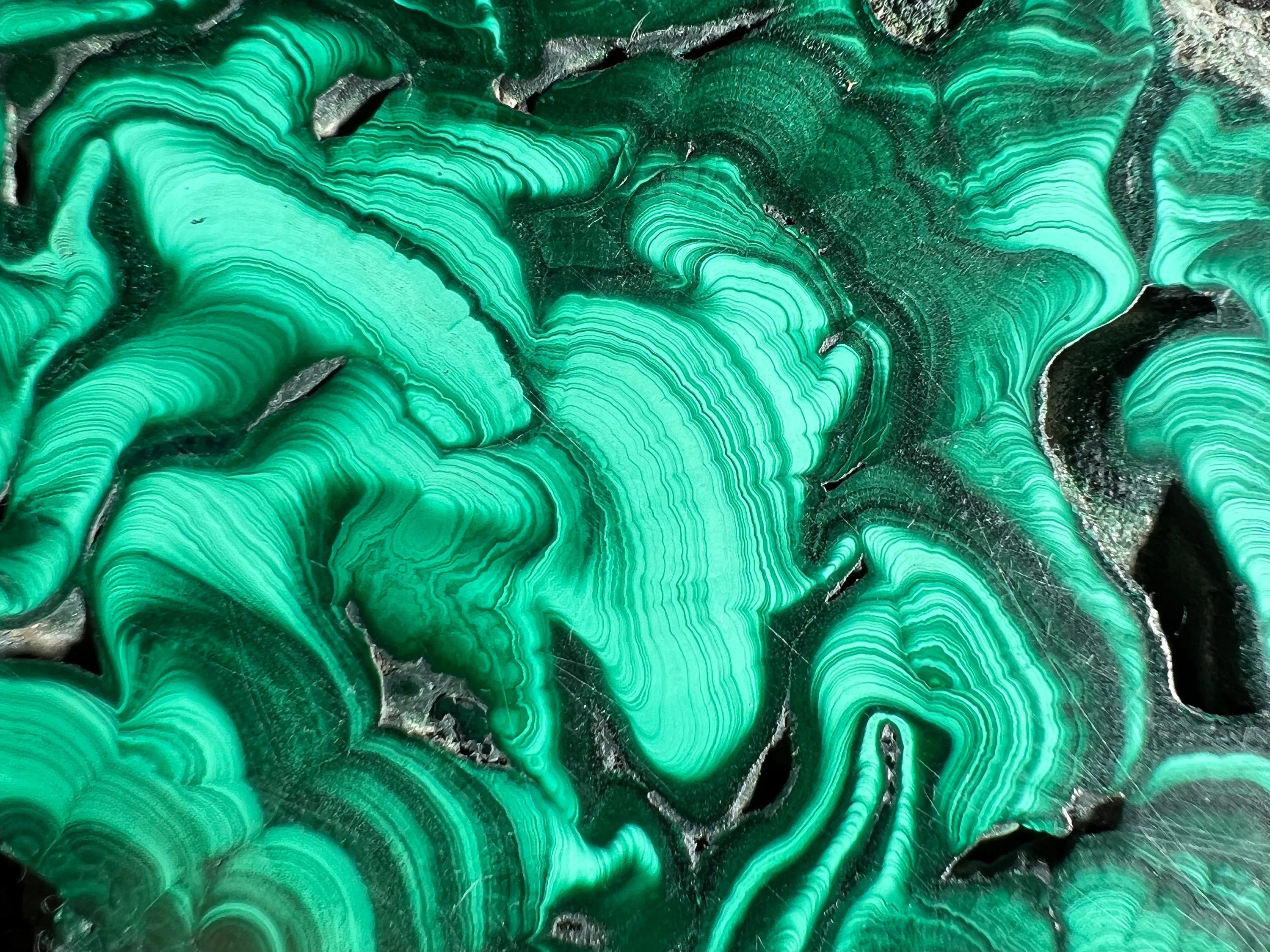 MALACHITE Crystal Slab - Green Malachite Stone, Jewelry Making, Unique Gift, Home Decor, 50437