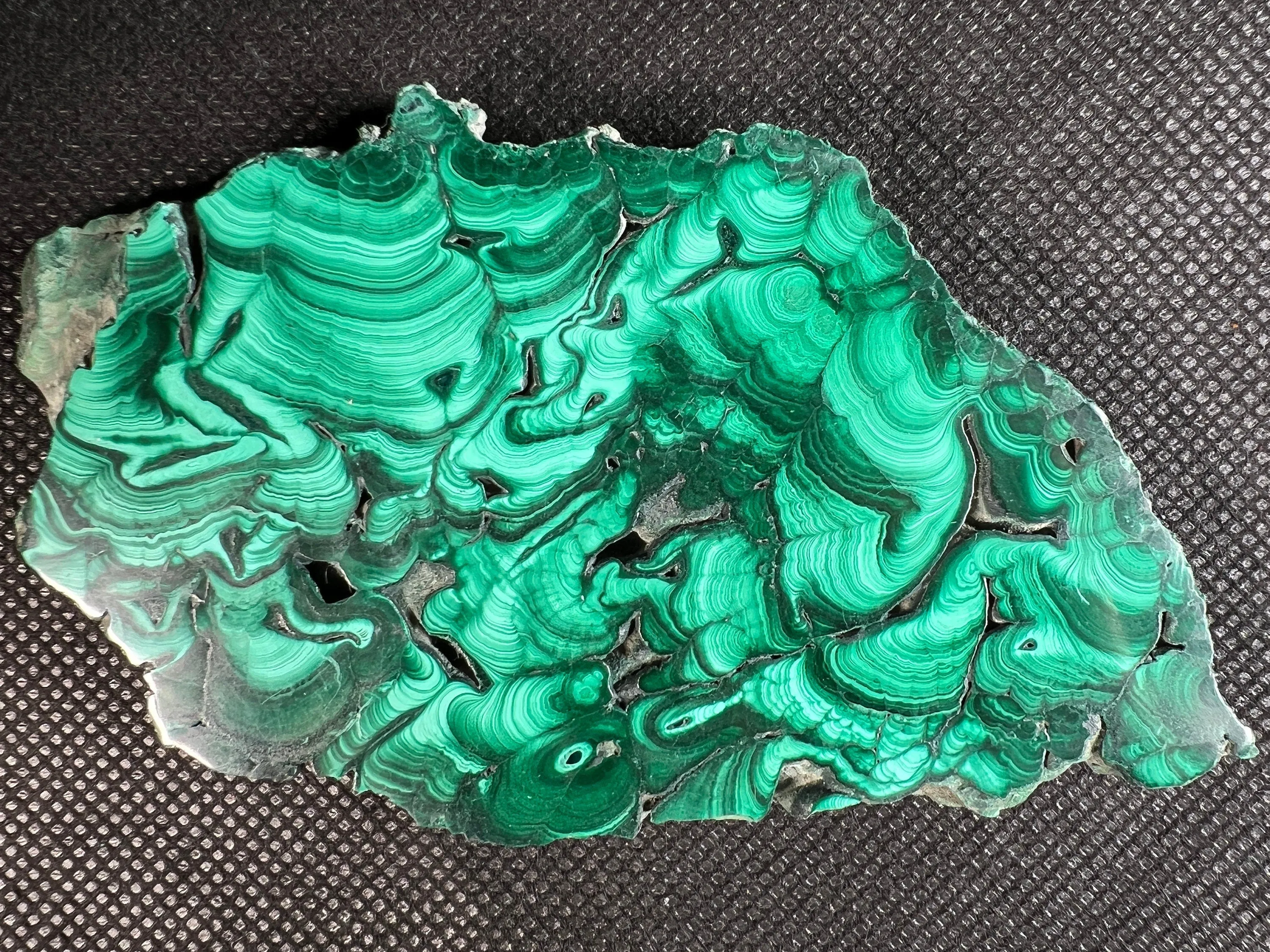 MALACHITE Crystal Slab - Green Malachite Stone, Jewelry Making, Unique Gift, Home Decor, 50437