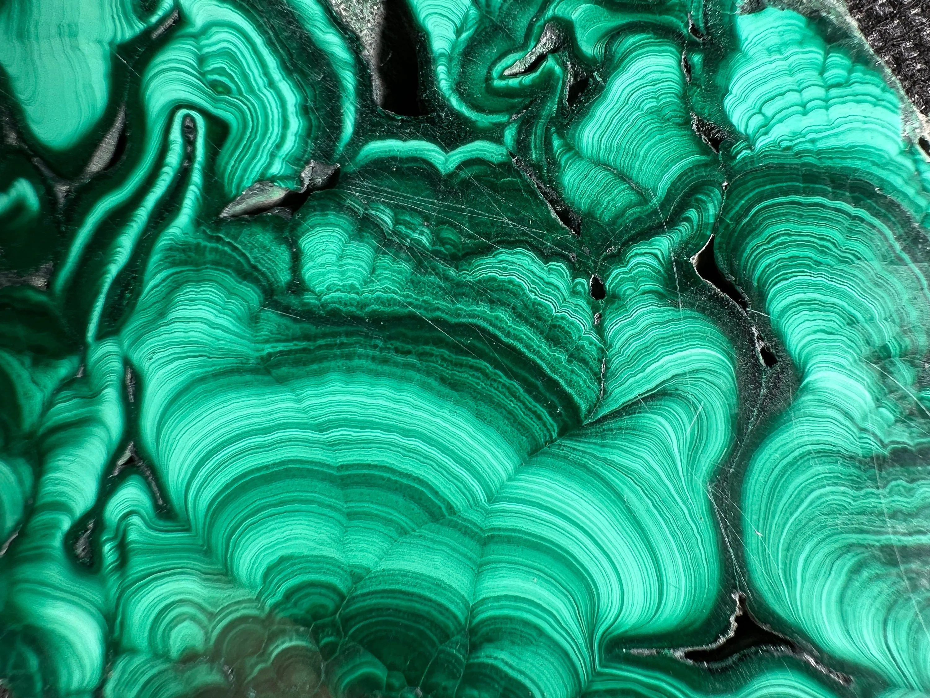 MALACHITE Crystal Slab - Green Malachite Stone, Jewelry Making, Unique Gift, Home Decor, 50437