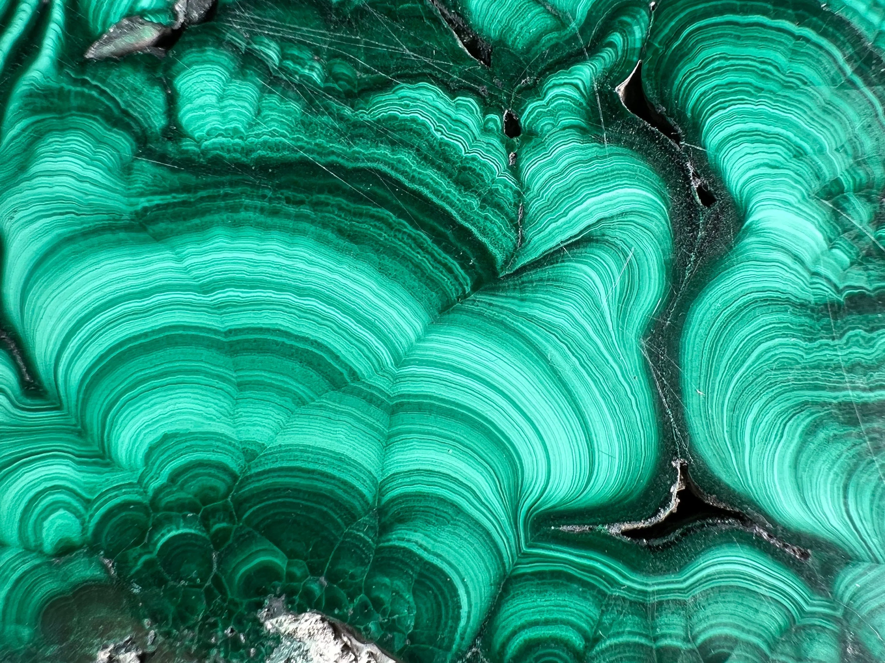 MALACHITE Crystal Slab - Green Malachite Stone, Jewelry Making, Unique Gift, Home Decor, 50437