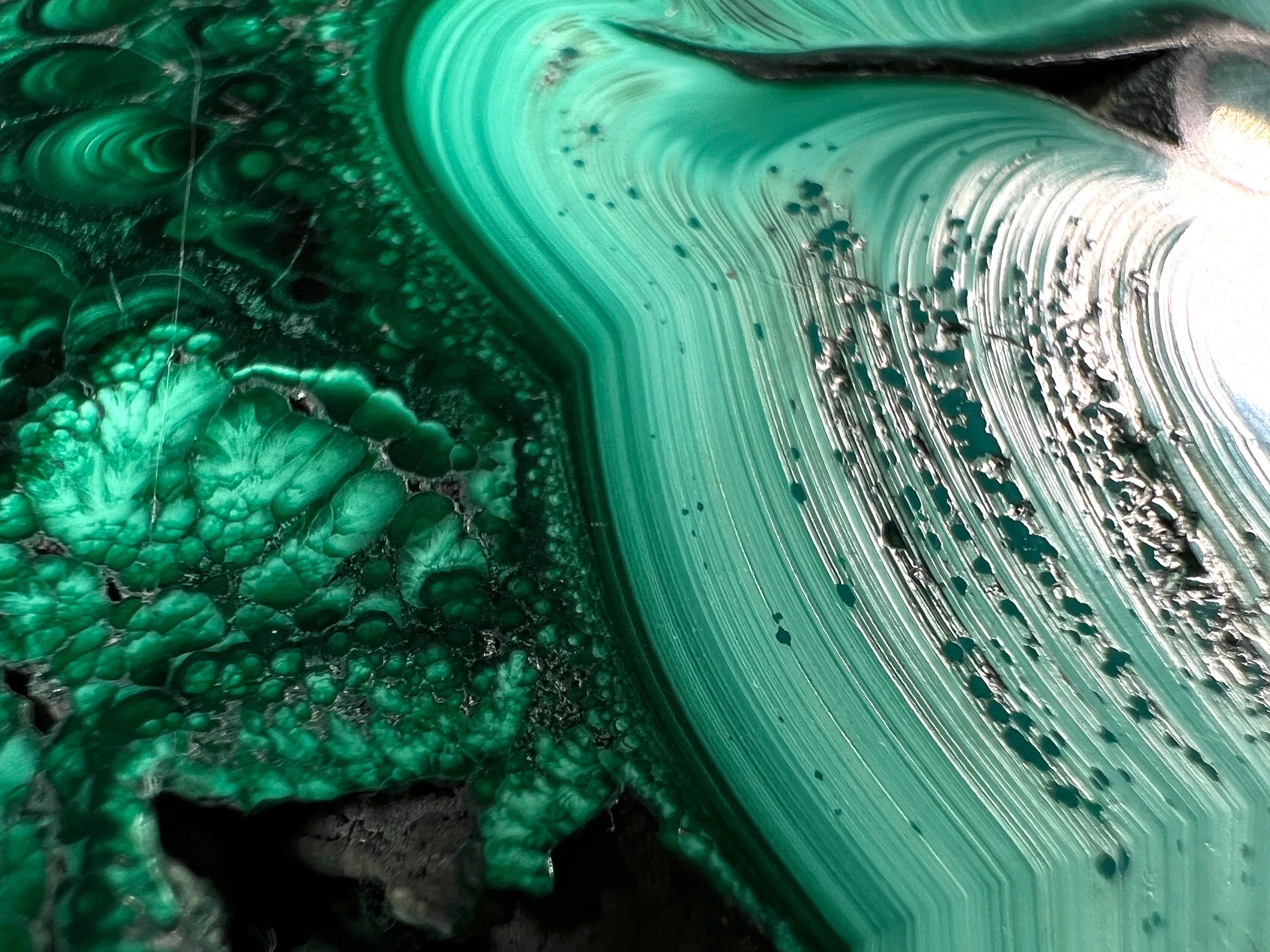 MALACHITE Crystal Slab - Green Malachite Stone, Jewelry Making, Unique Gift, Home Decor, 50445