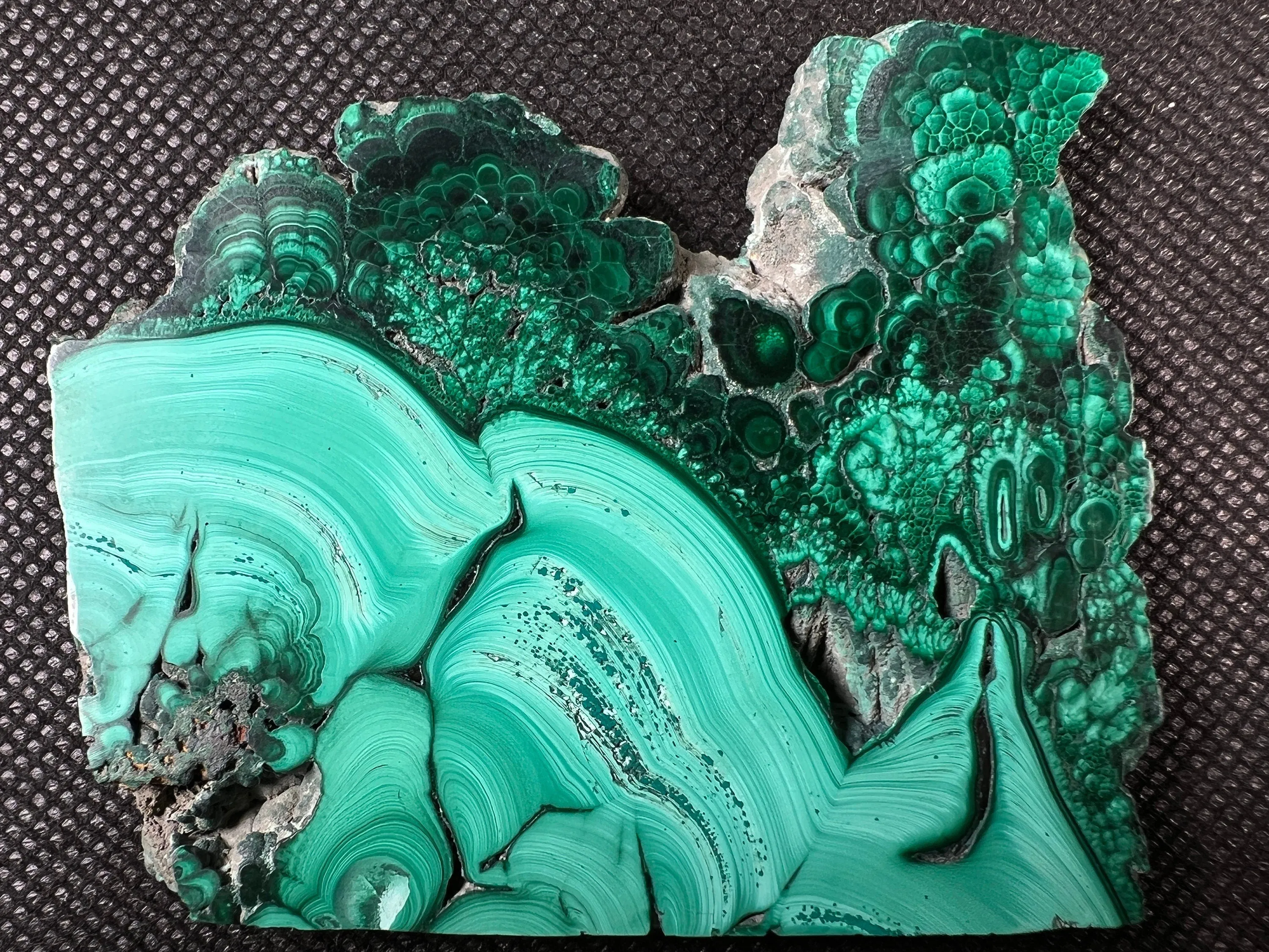 MALACHITE Crystal Slab - Green Malachite Stone, Jewelry Making, Unique Gift, Home Decor, 50445