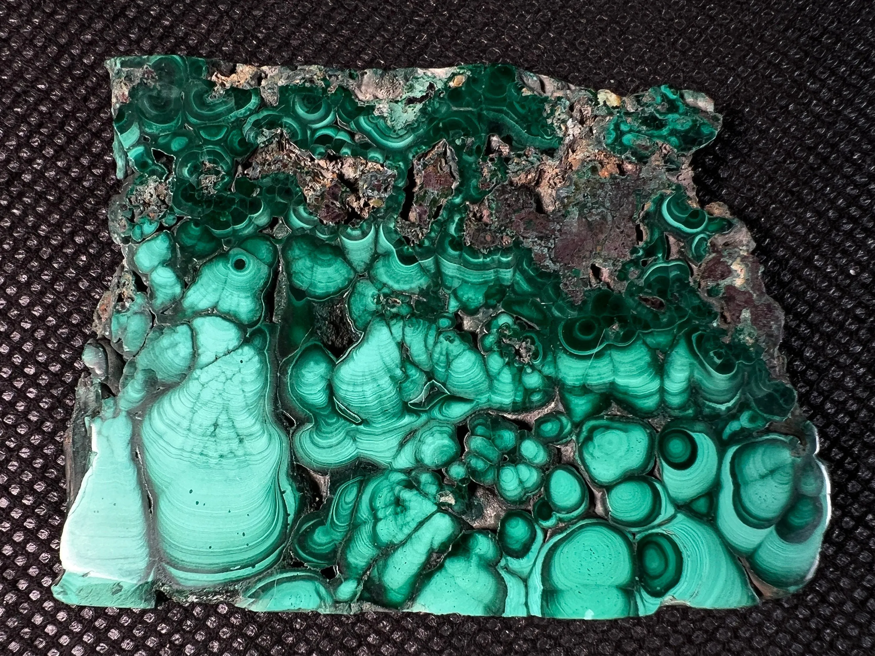 MALACHITE Crystal Slab - Green Malachite Stone, Jewelry Making, Unique Gift, Home Decor, 50461