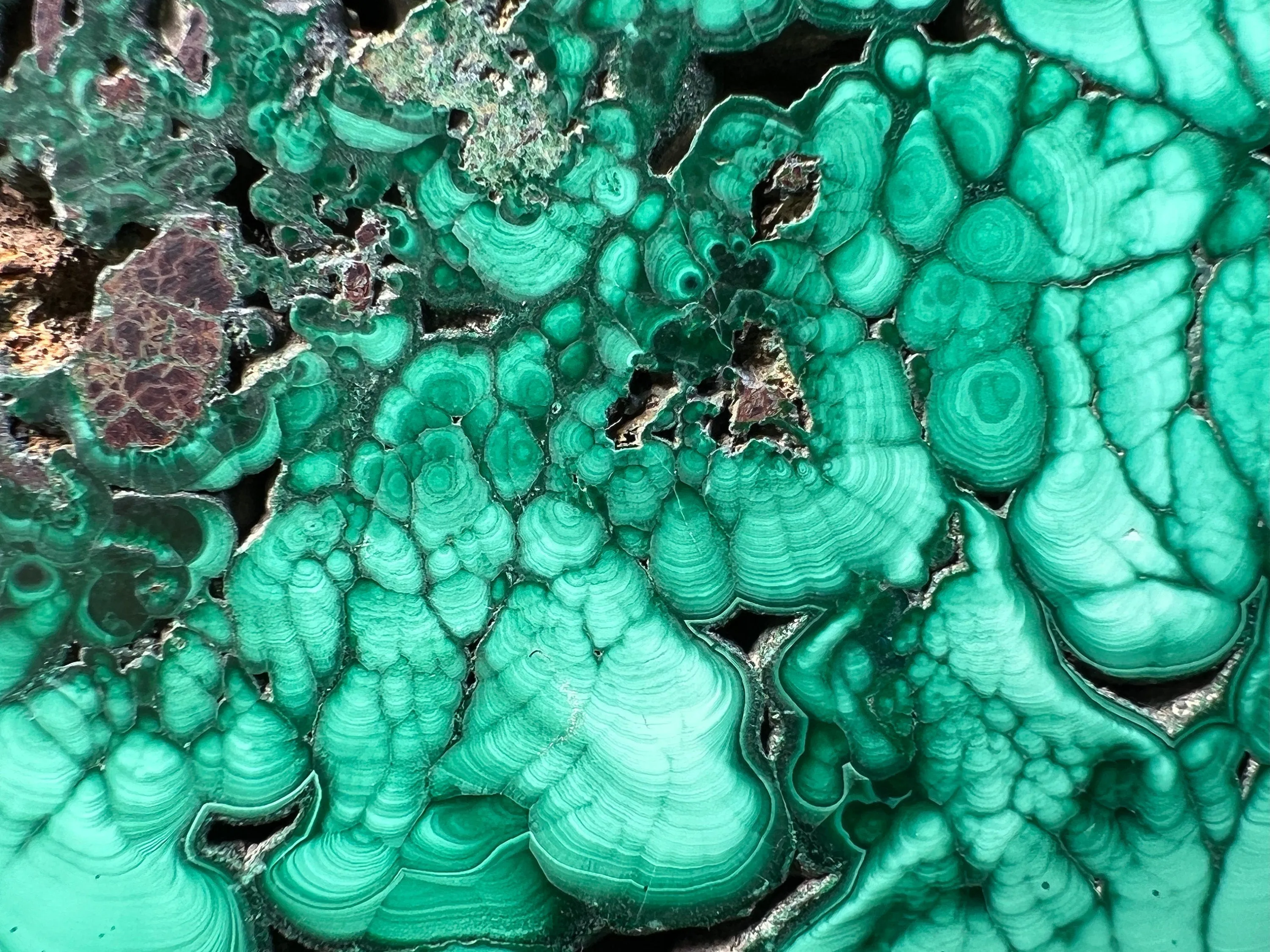 MALACHITE Crystal Slab - Green Malachite Stone, Jewelry Making, Unique Gift, Home Decor, 50461