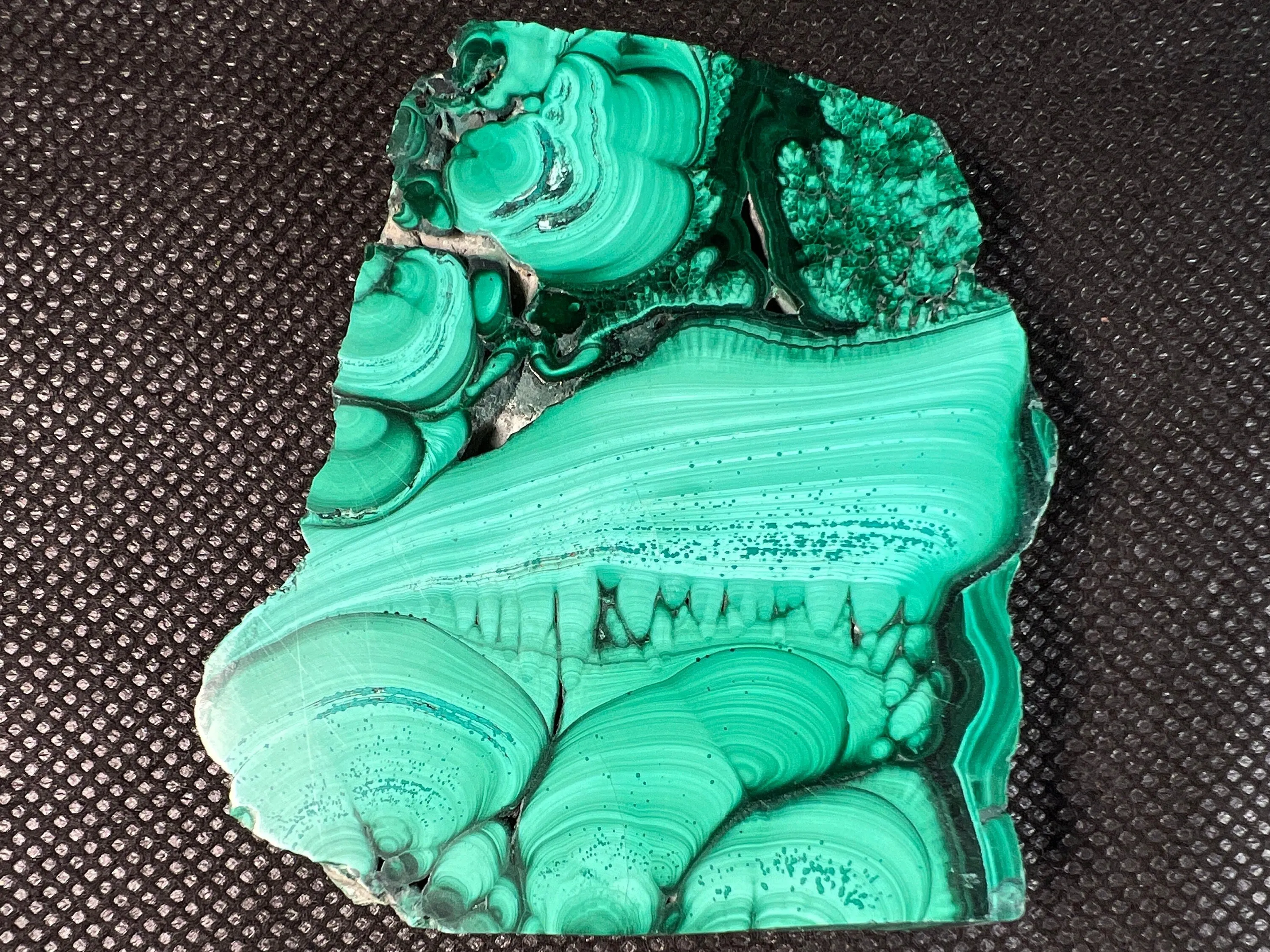 MALACHITE Crystal Slab - Green Malachite Stone, Jewelry Making, Unique Gift, Home Decor, 50473