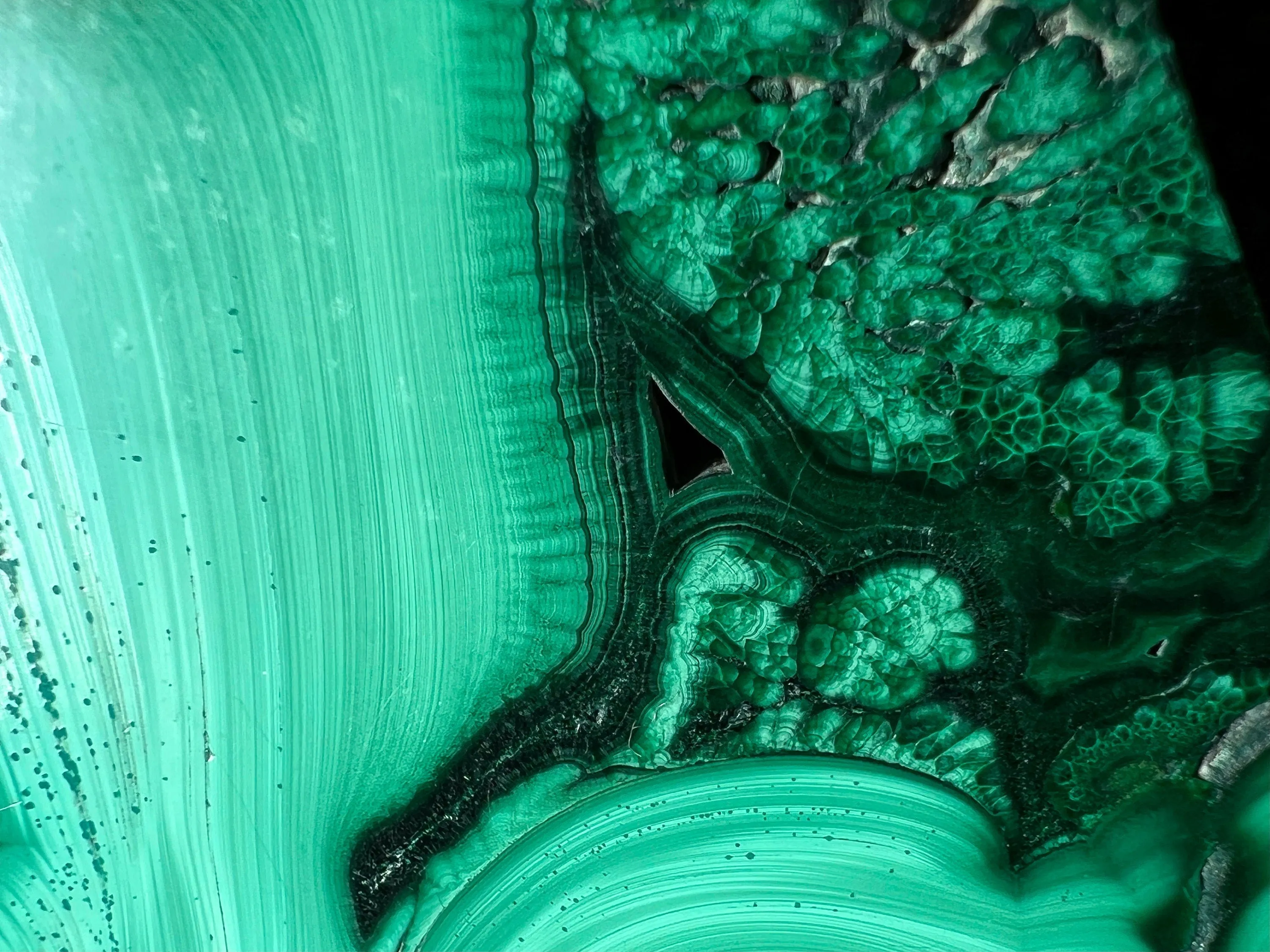 MALACHITE Crystal Slab - Green Malachite Stone, Jewelry Making, Unique Gift, Home Decor, 50473