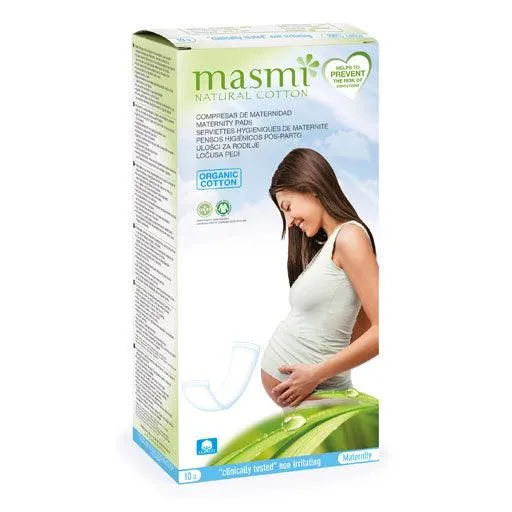 ORGANIC Maternity Pads 100% Organic Cotton MASMI