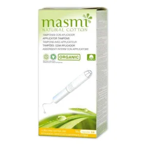 ORGANIC TAMPONS Classic with applicator 100% organic cotton MASMI