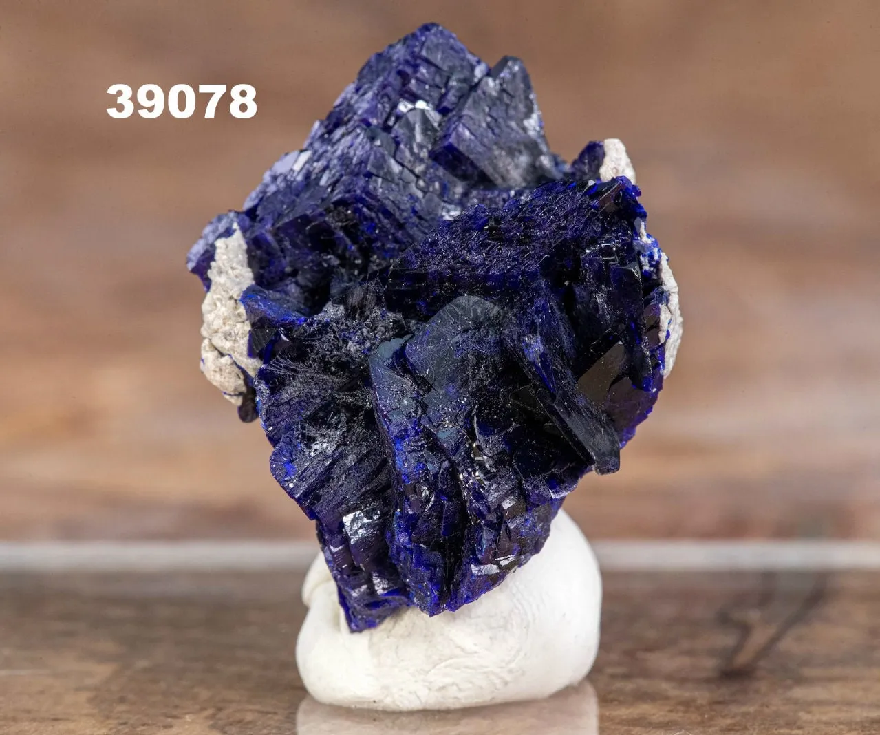 Raw AZURITE Crystal Cluster - Raw Rocks and Minerals, Home Decor, Unique Gift,  39078