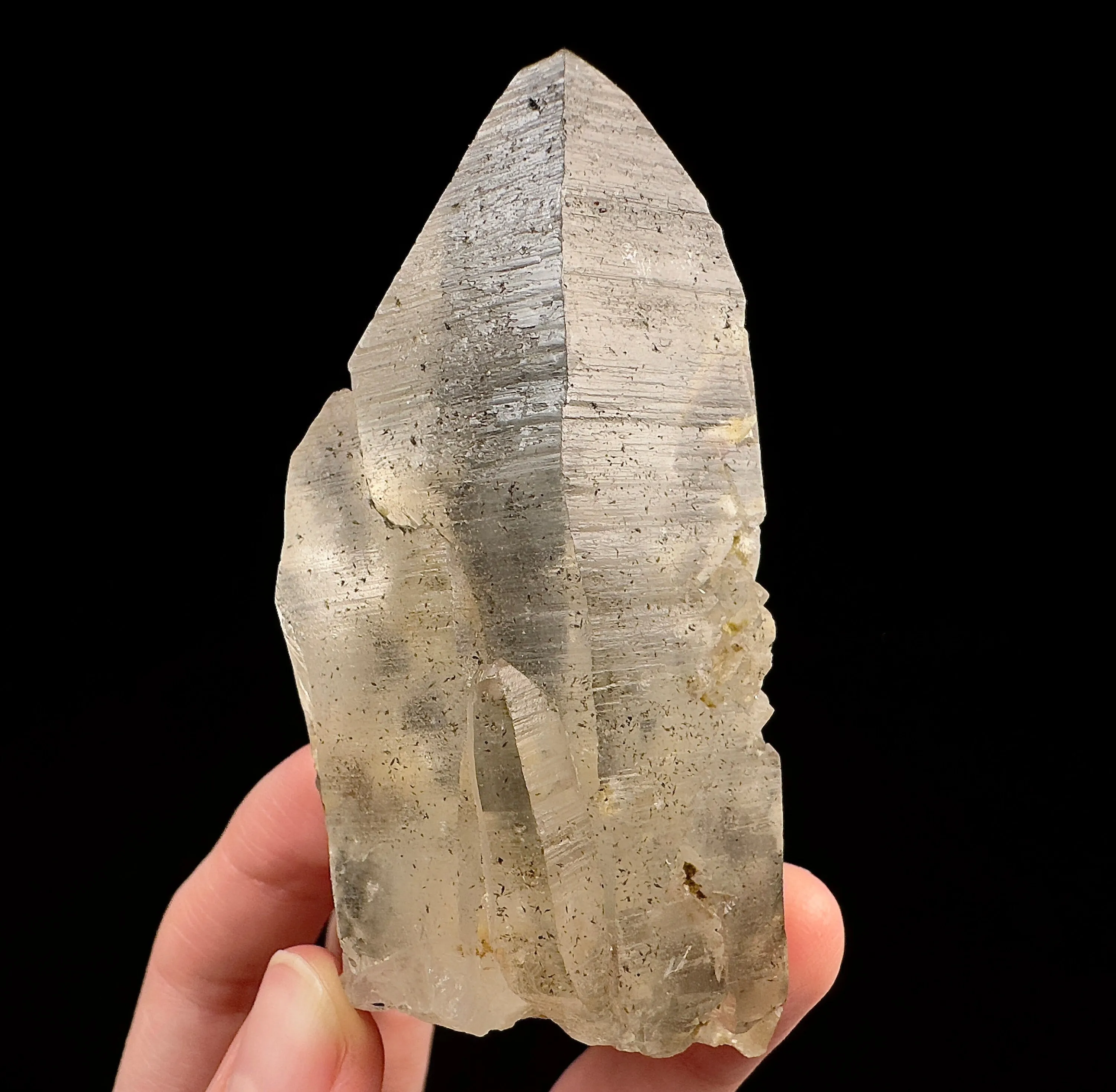 Raw WITCHES FINGER LEMURIAN Quartz Crystal - Raw Rocks and Minerals, Home Decor, Unique Gift, 53262