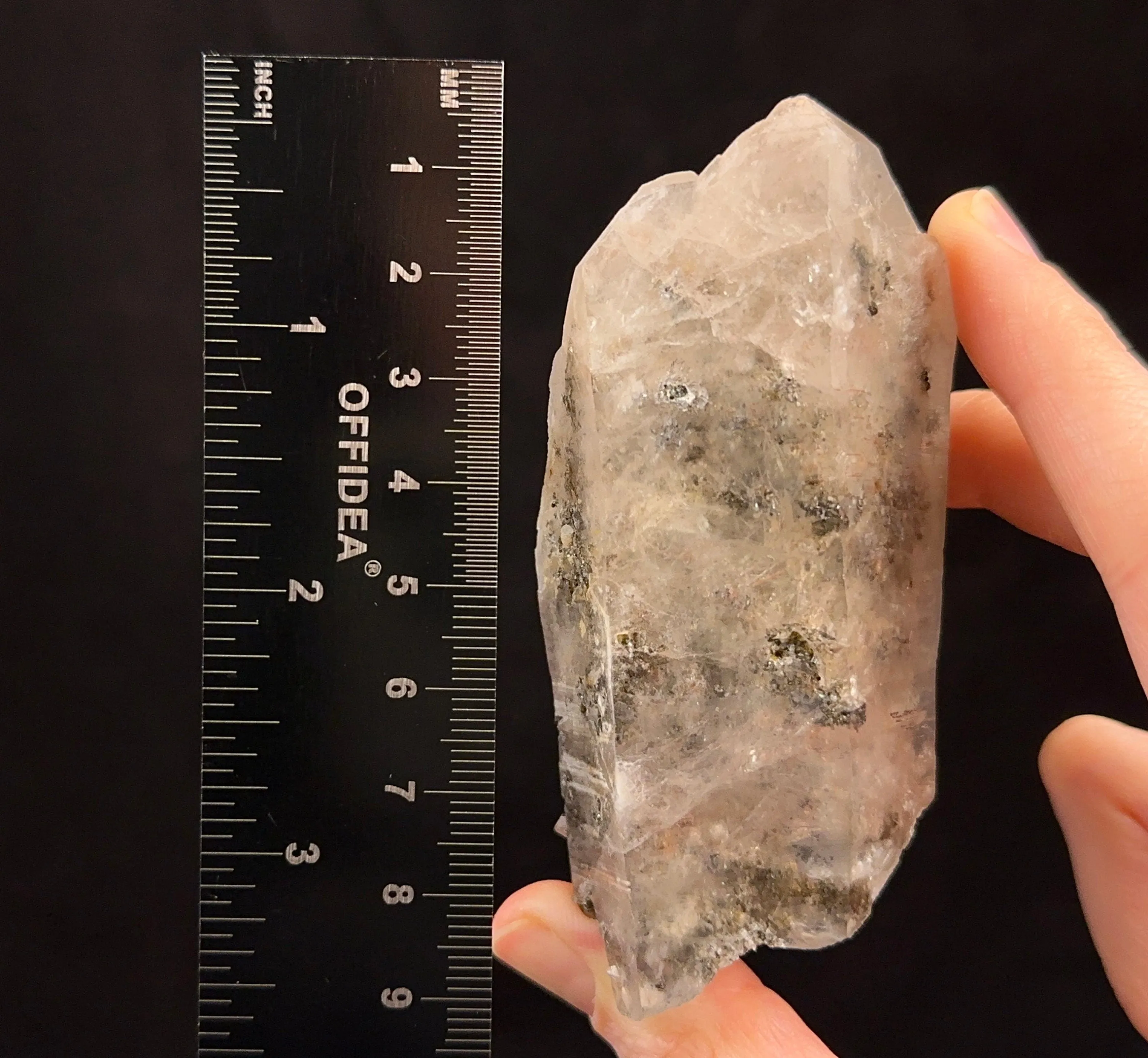 Raw WITCHES FINGER QUARTZ Crystal - Raw Rocks and Minerals, Home Decor, Unique Gift, 53252