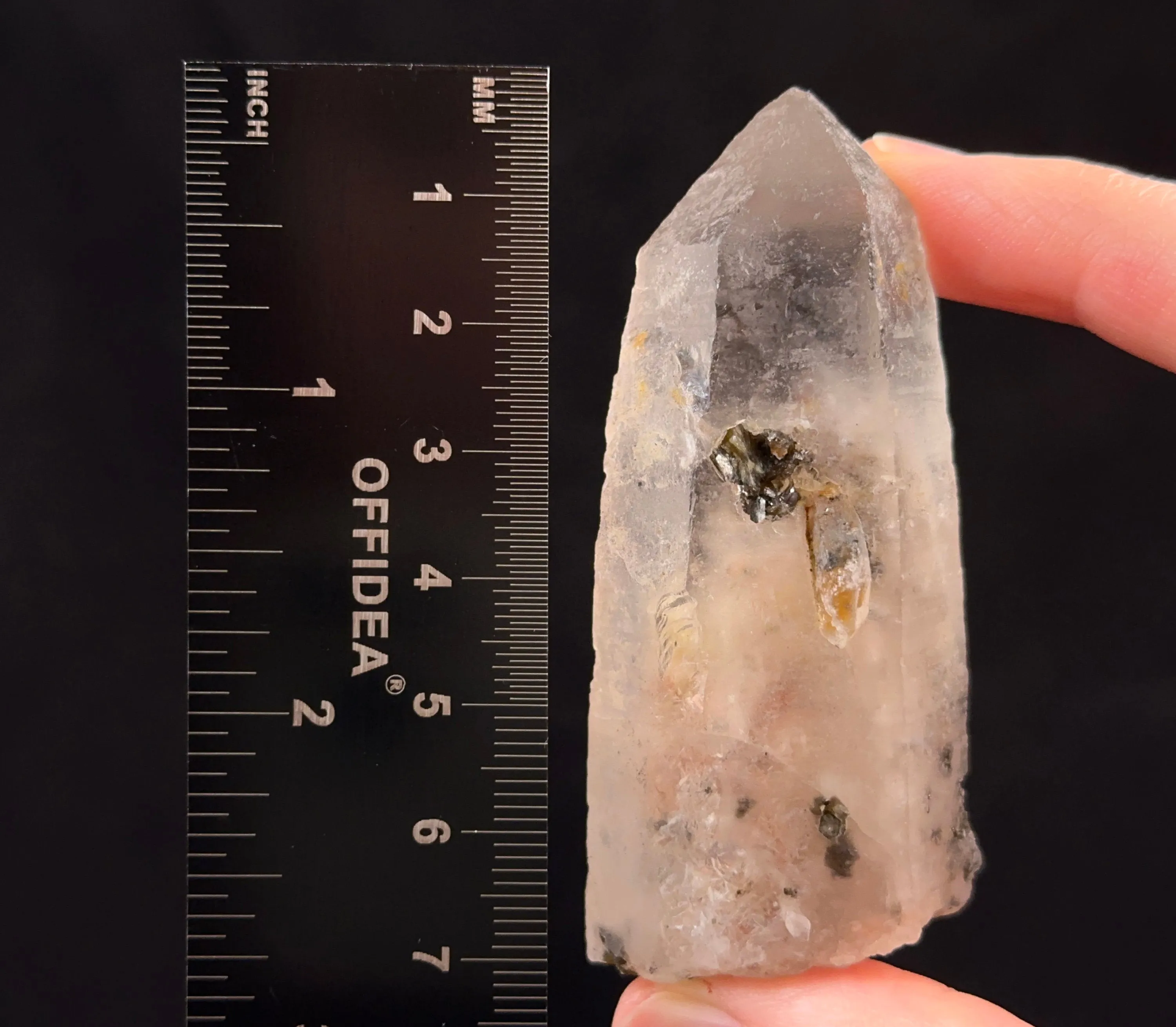 Raw WITCHES FINGER QUARTZ Crystal - Raw Rocks and Minerals, Home Decor, Unique Gift, 53256