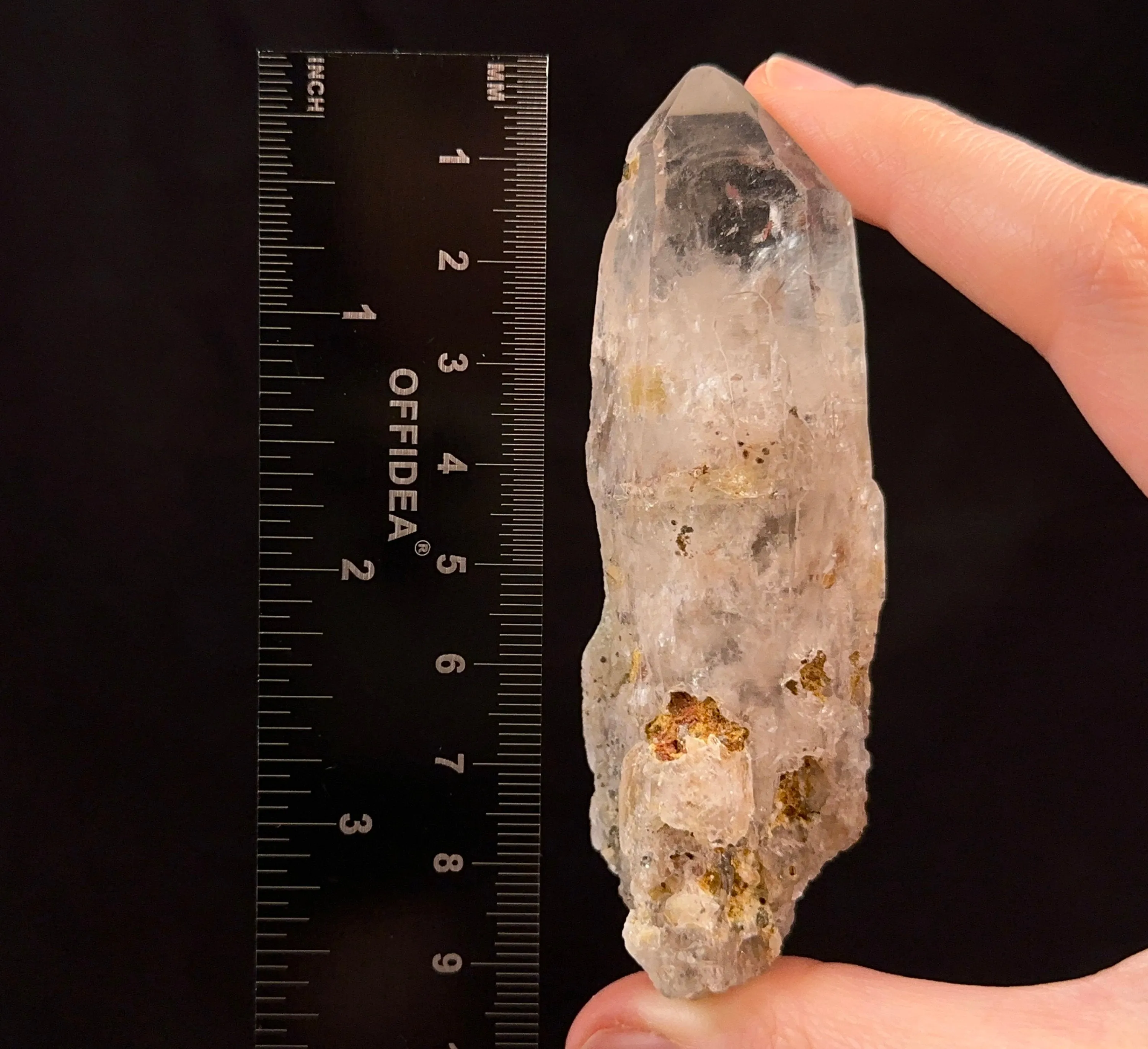 Raw WITCHES FINGER QUARTZ Crystal - Raw Rocks and Minerals, Home Decor, Unique Gift, 53282